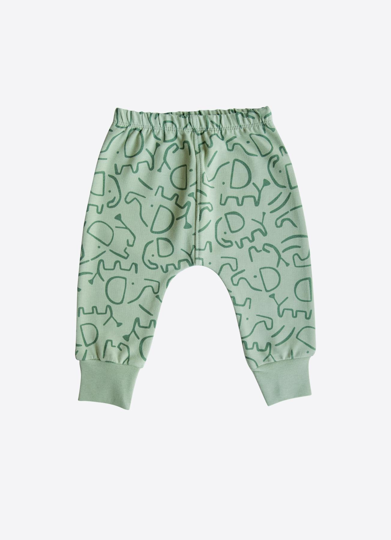 Organik Green Elephant 2'li Takım Yeşil