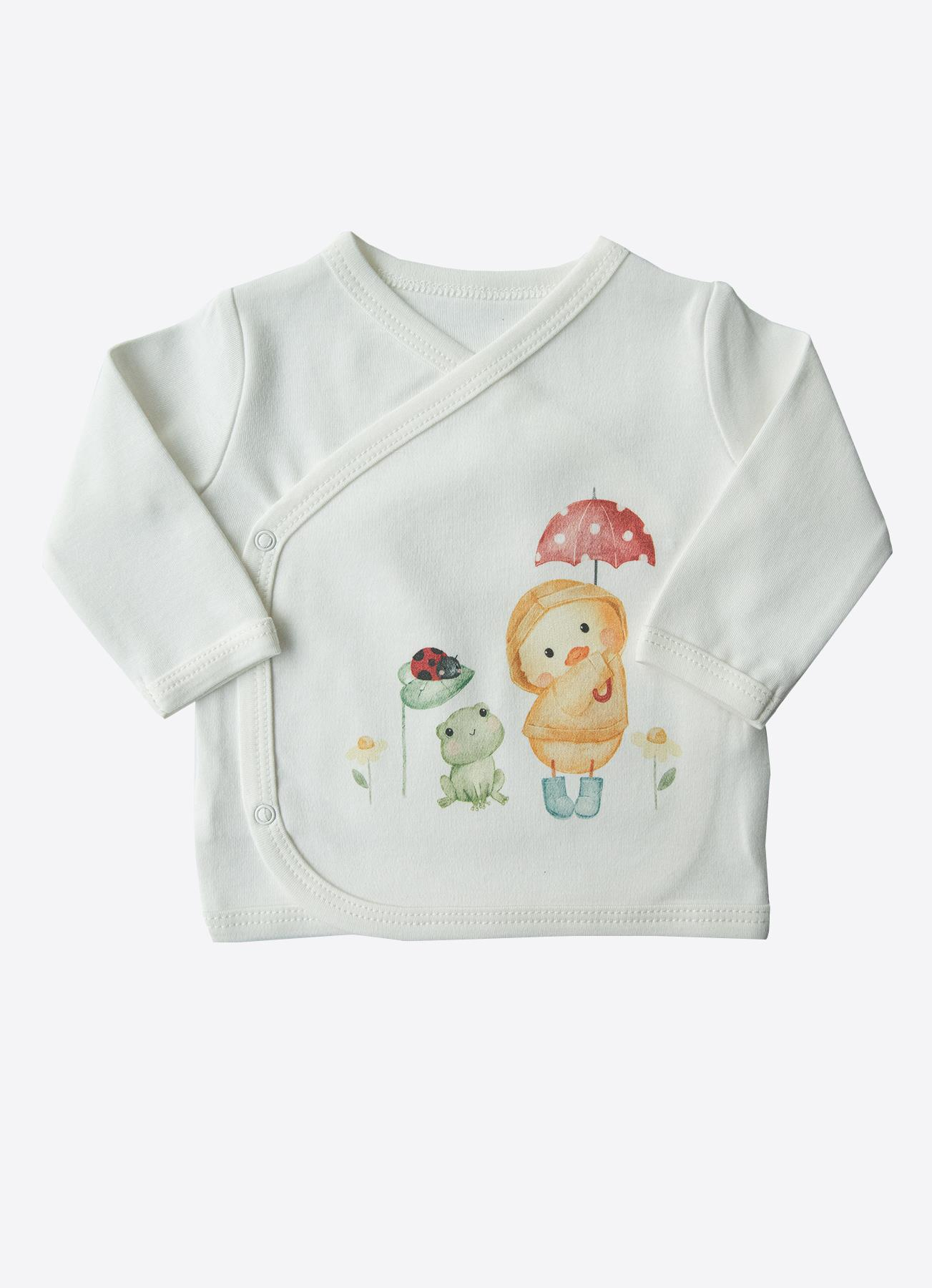 Organik Happy Rain 21'li Hastane Çıkış Seti Sarı