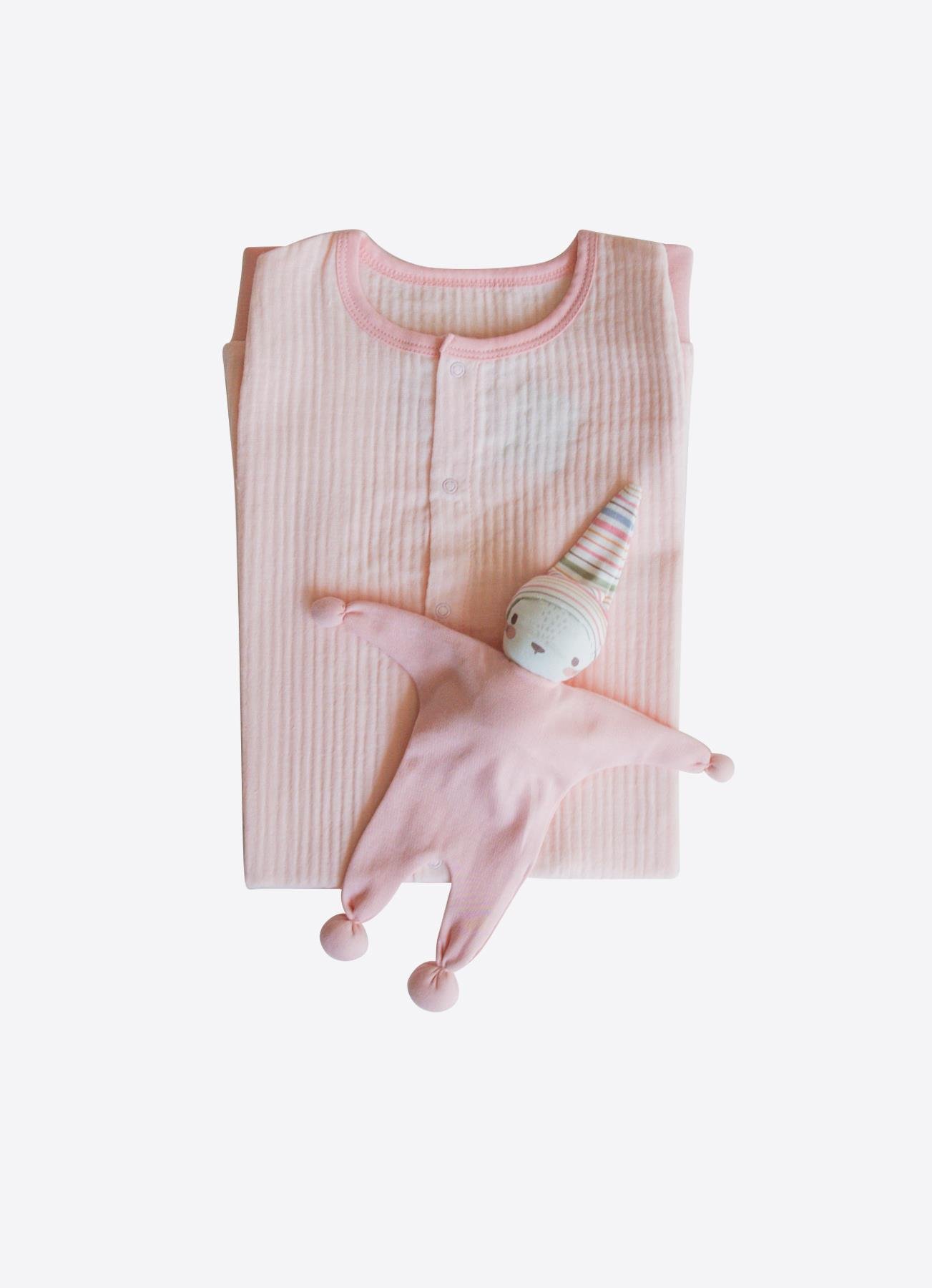 ORGANİK INES UYKU TULUMU PEMBE