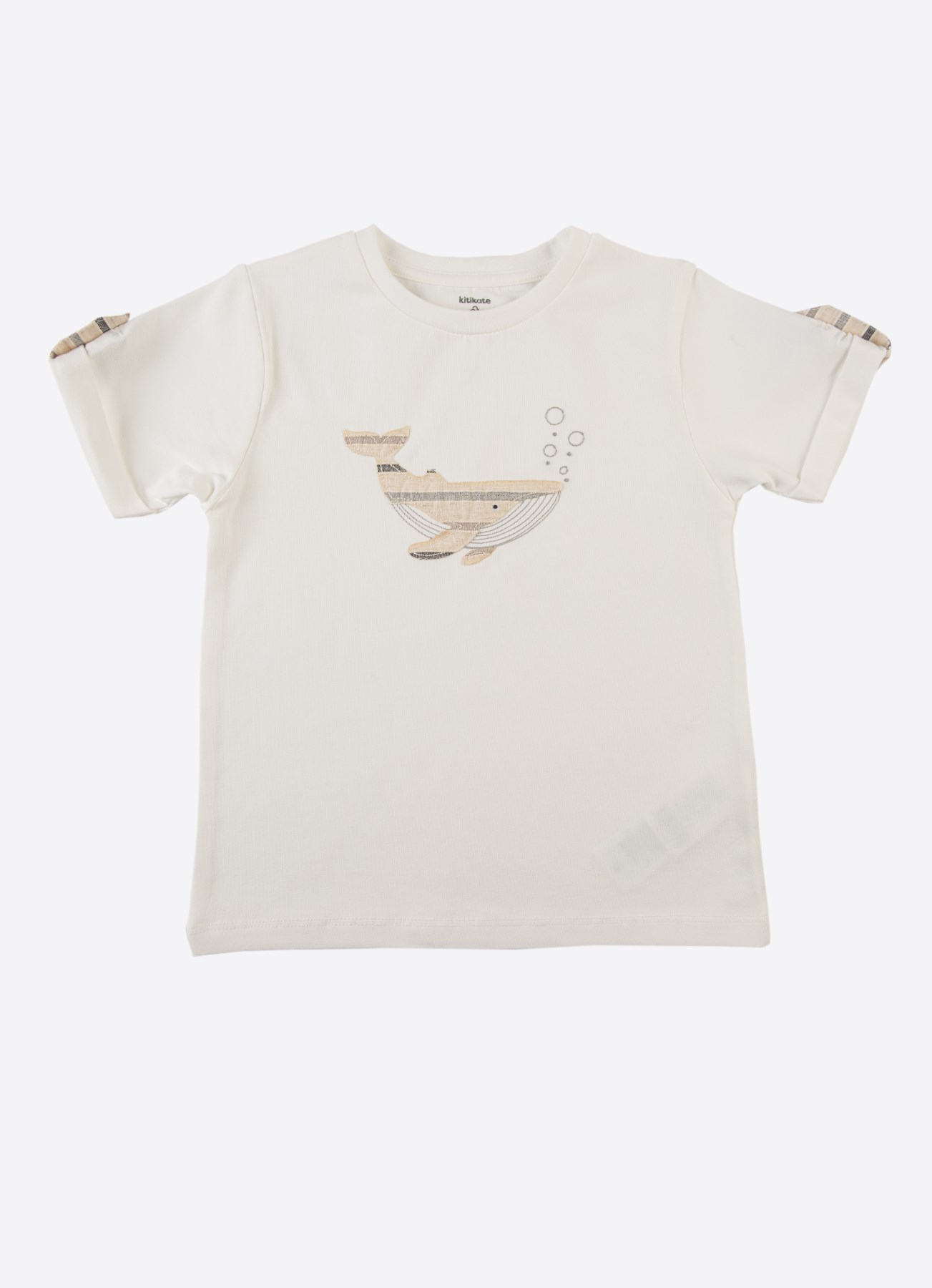 ORGANİK KELVIN T-SHIRT EKRU