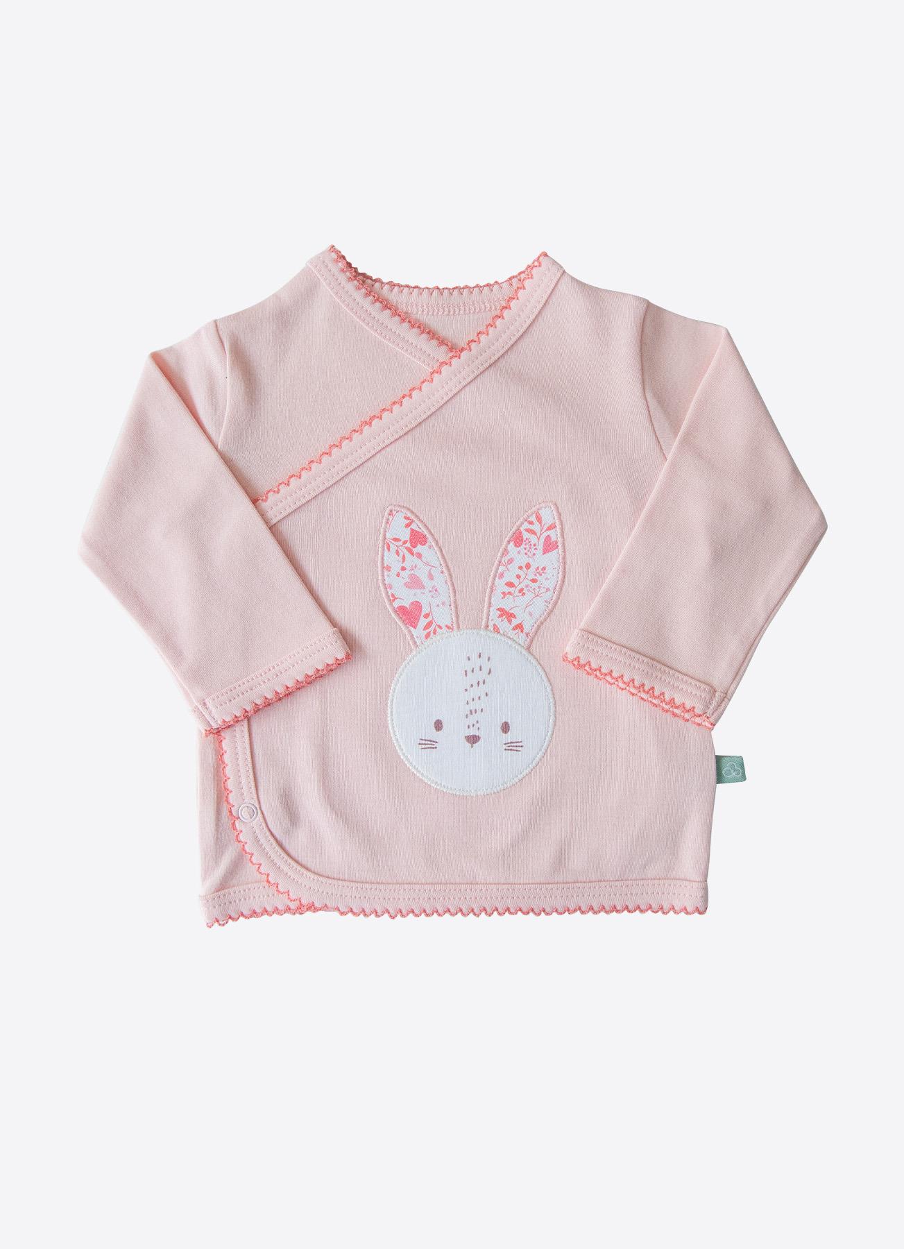 Organik Kiki 10'lu Zıbın Set Pembe