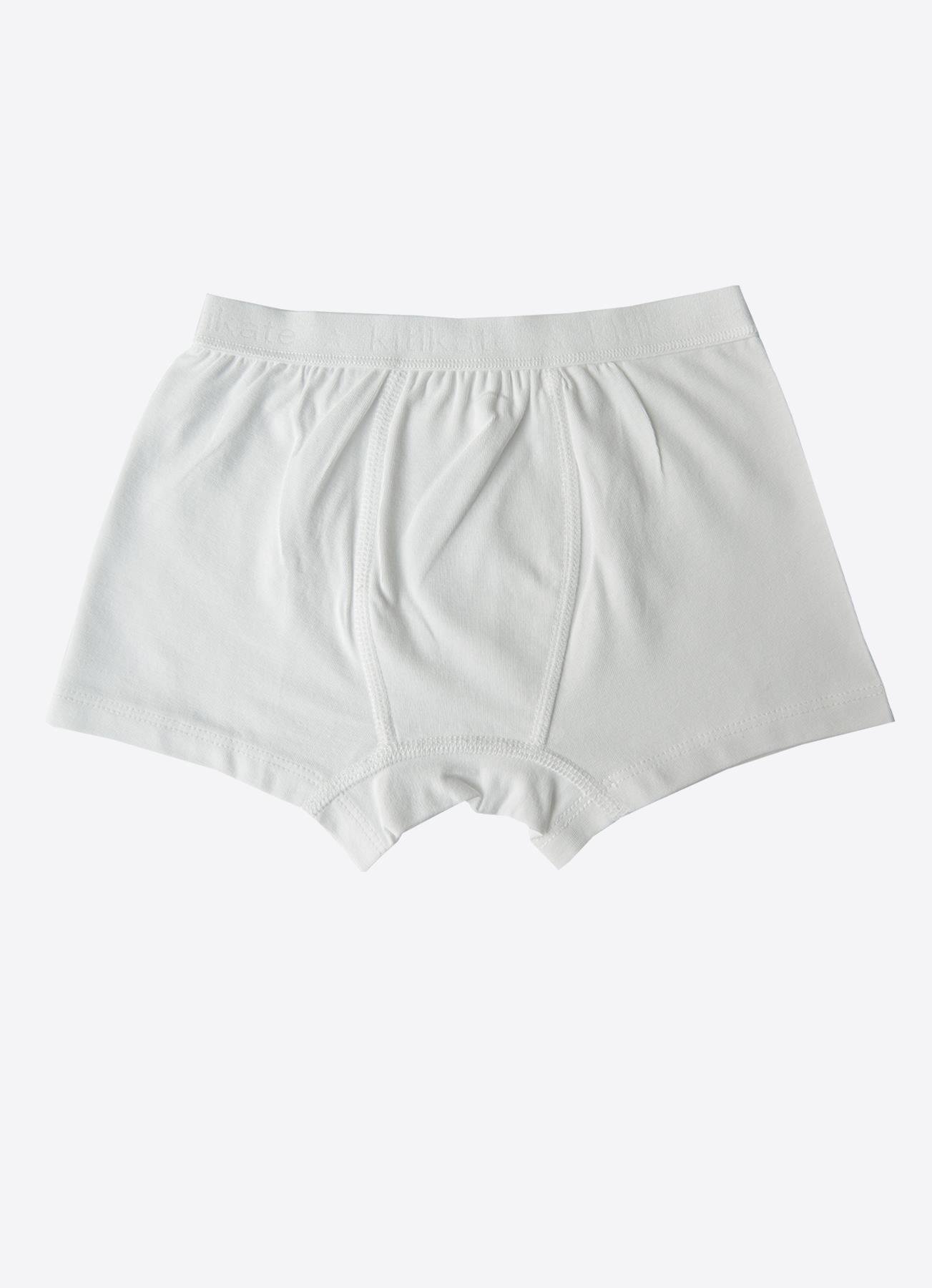 ORGANİK KLASİK 3'LÜ ERKEK BOXER BEYAZ