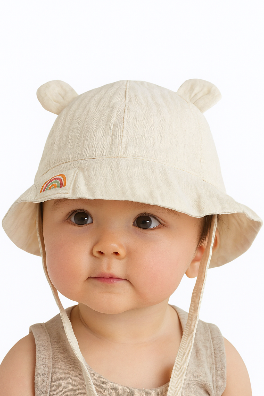 Organik Lamur Şapka Natural