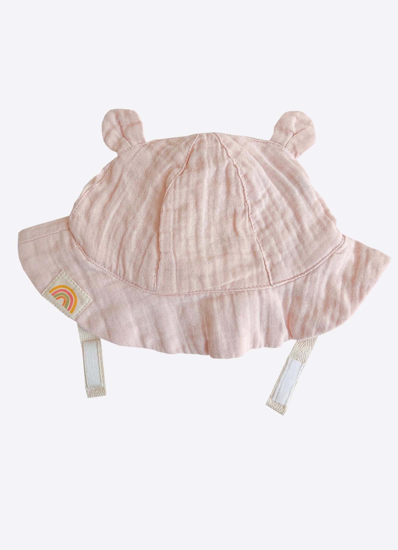 Organik Lamur Şapka Pembe