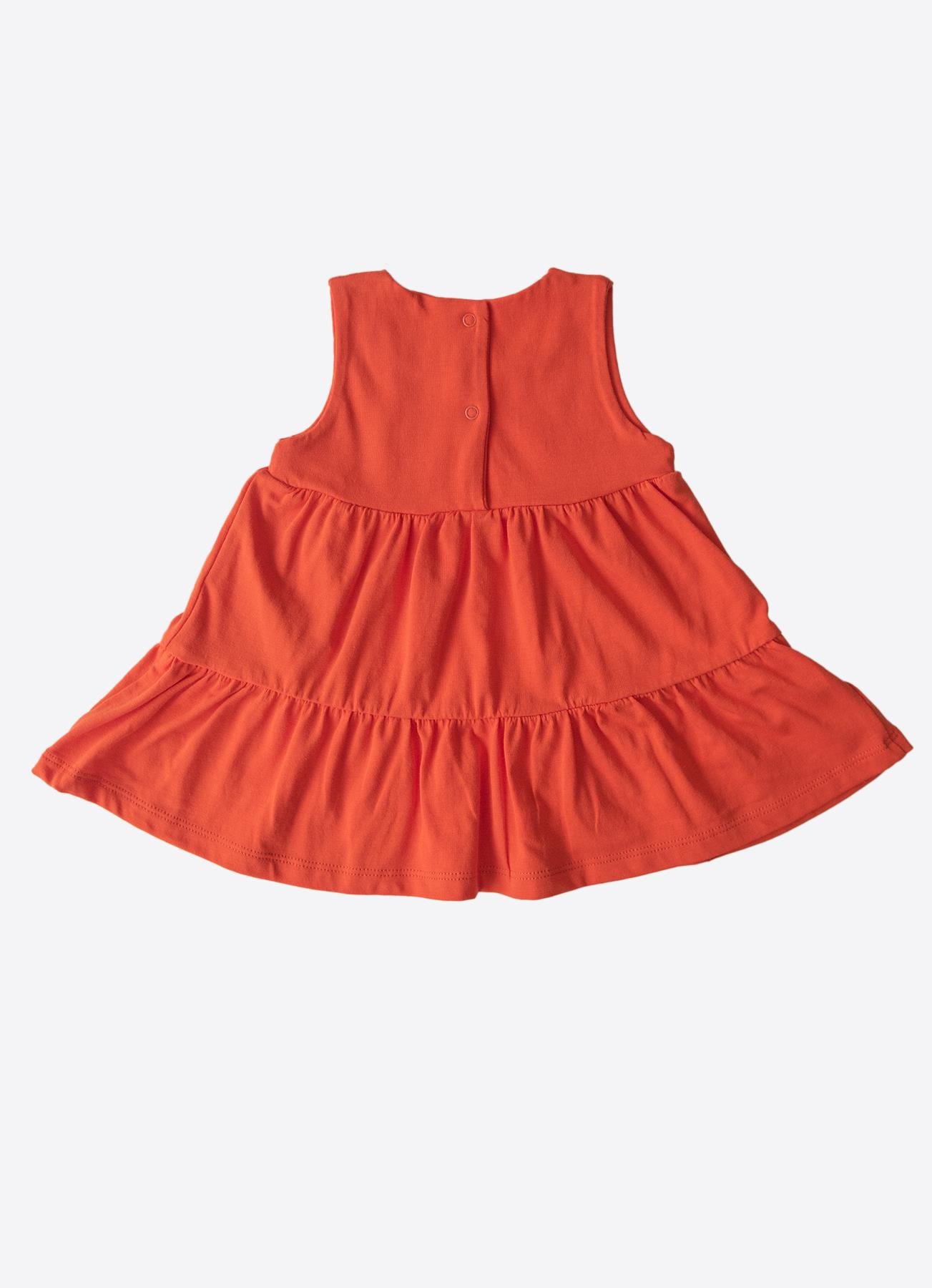 ORGANİK LİMO ELBİSE ÇOCUK BOY KIRMIZI