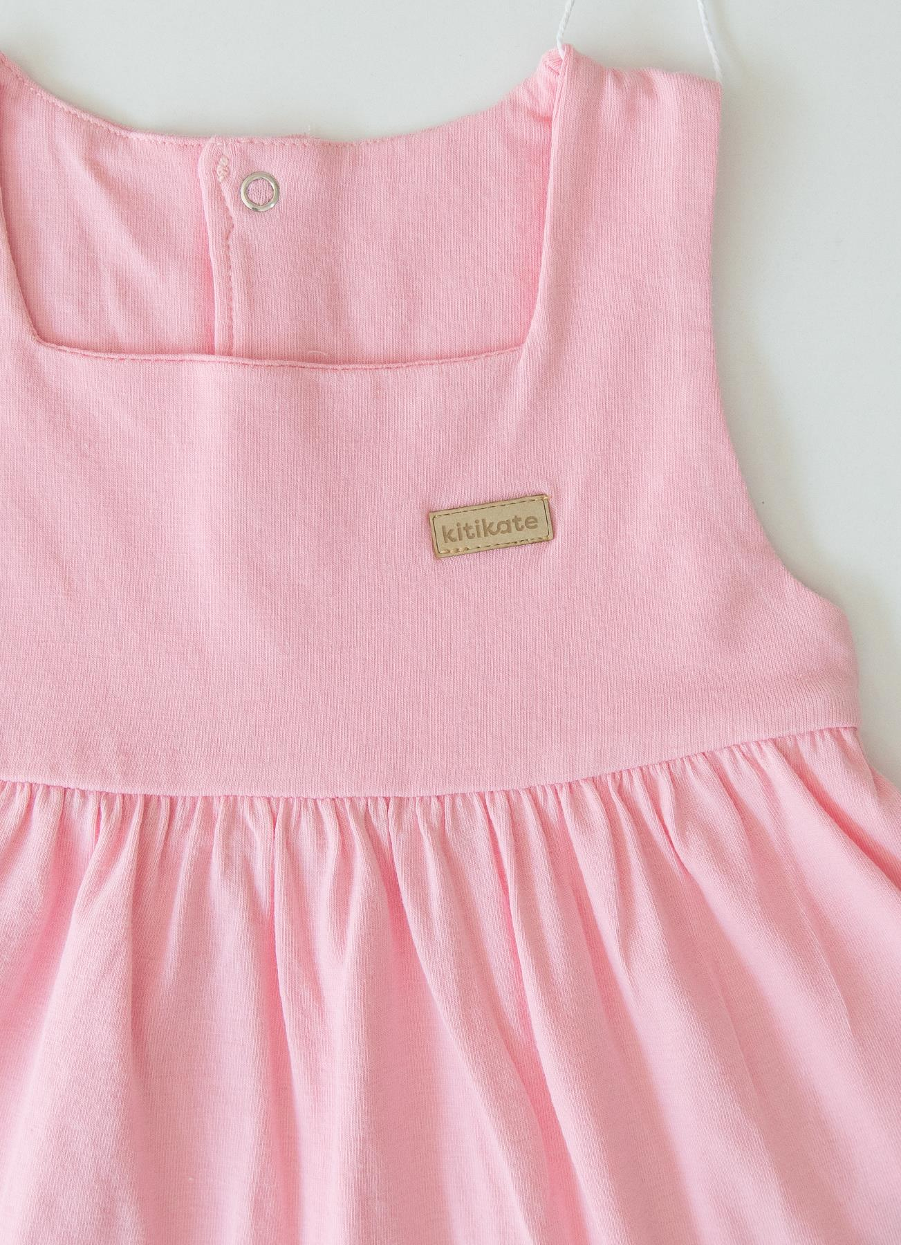 ORGANİK LİMO ELBİSE ÇOCUK BOY KOYU PEMBE