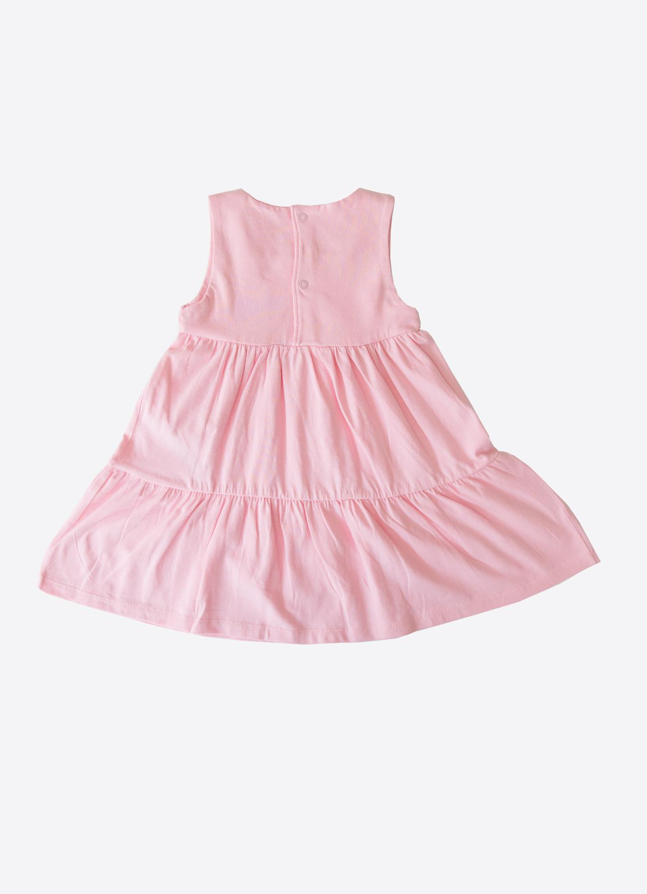 ORGANİK LİMO ELBİSE ÇOCUK BOY KOYU PEMBE