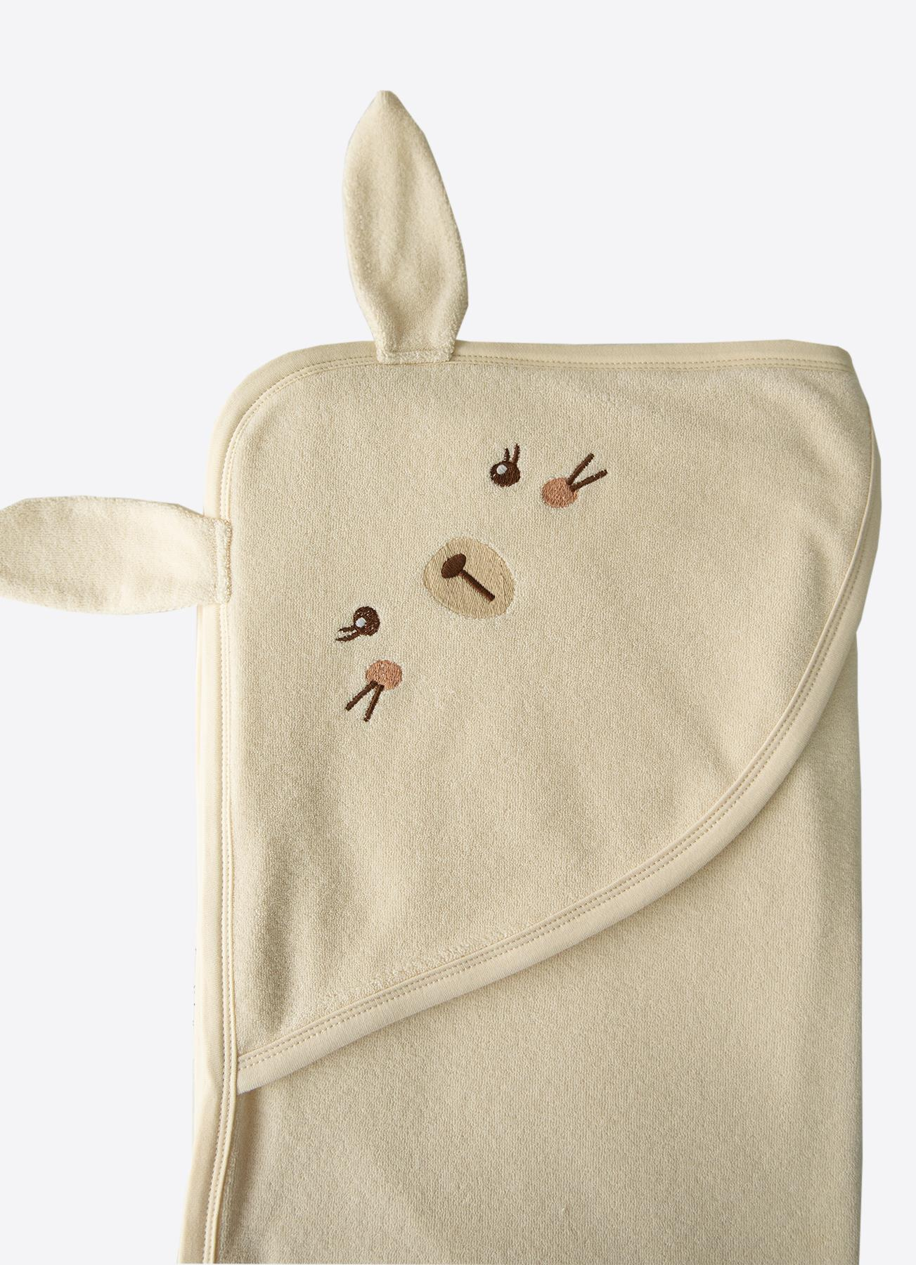 ORGANİK LITTLE BUNNY BANYO SİLGİSİ NATURAL