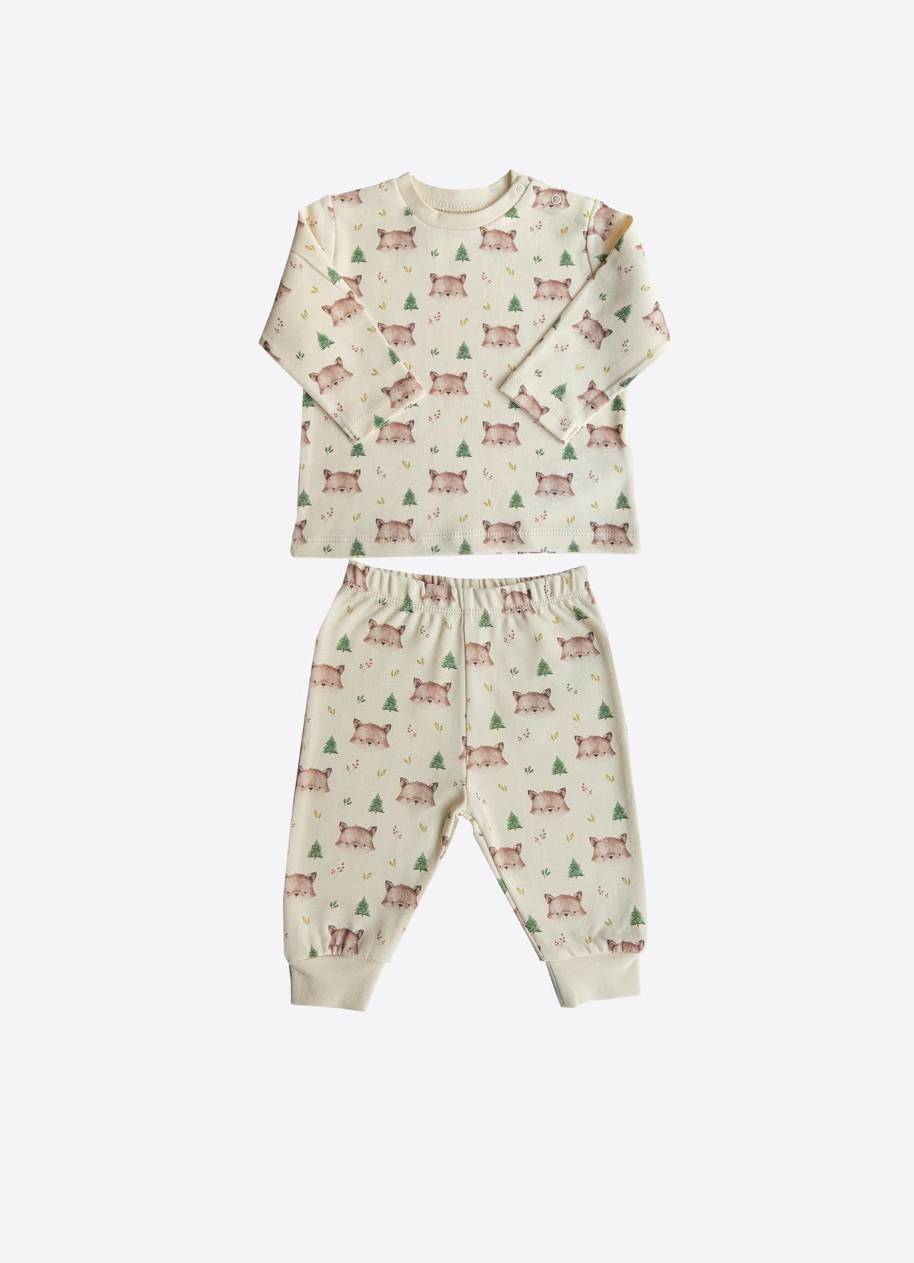 ORGANİK LITTLE FOXY 4'LÜ TAKIM YEŞİL
