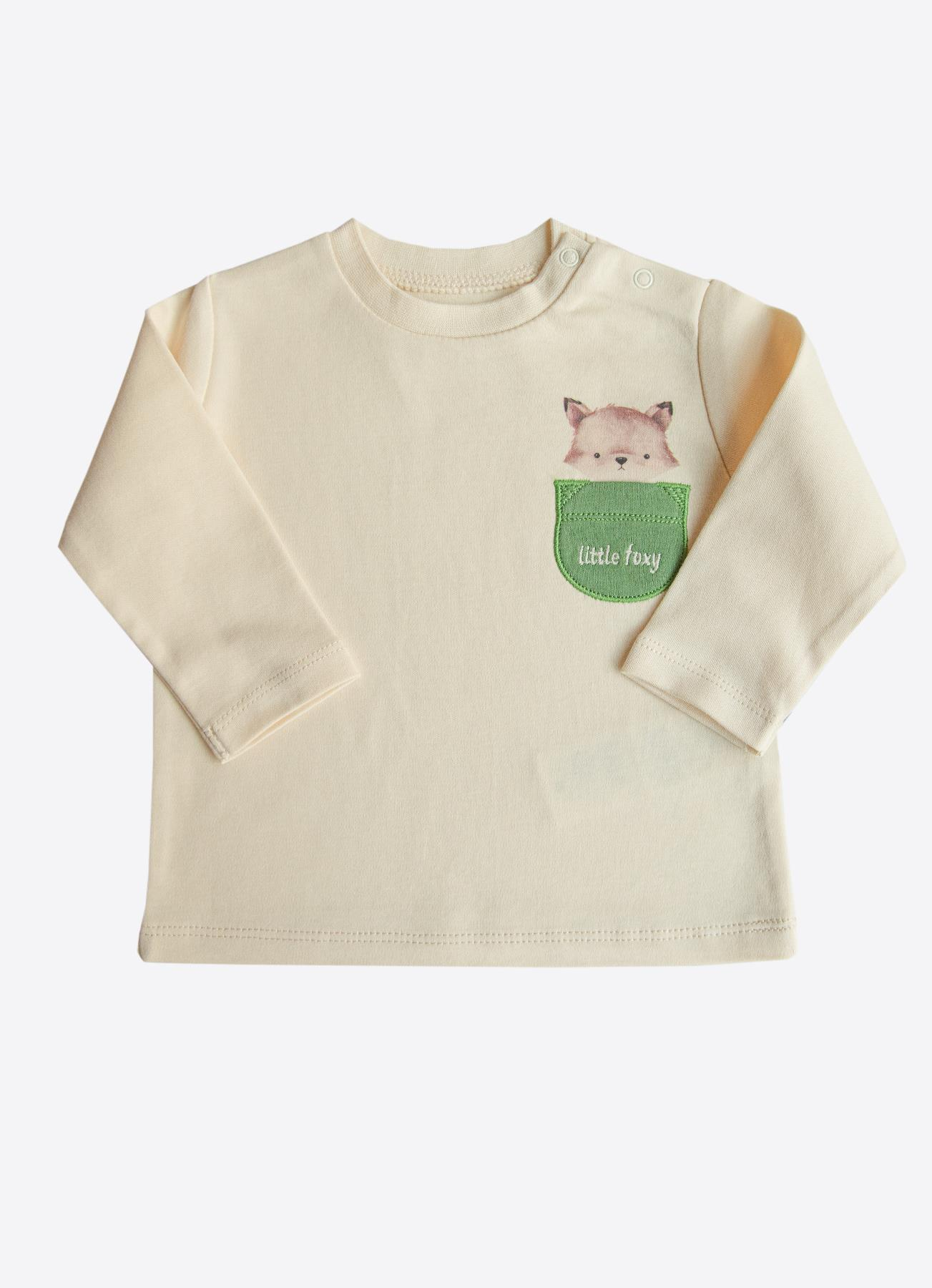 ORGANİK LITTLE FOXY 4'LÜ TAKIM YEŞİL