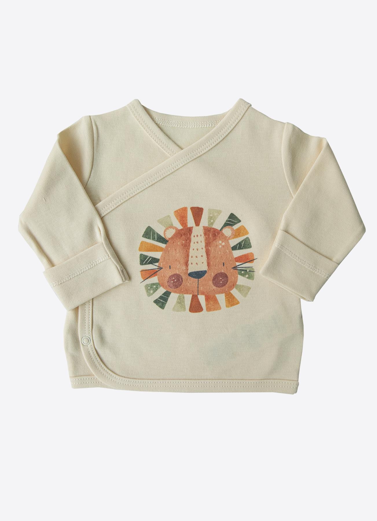 ORGANİK LITTLE LION 6'LI ZIBIN SET NATURAL