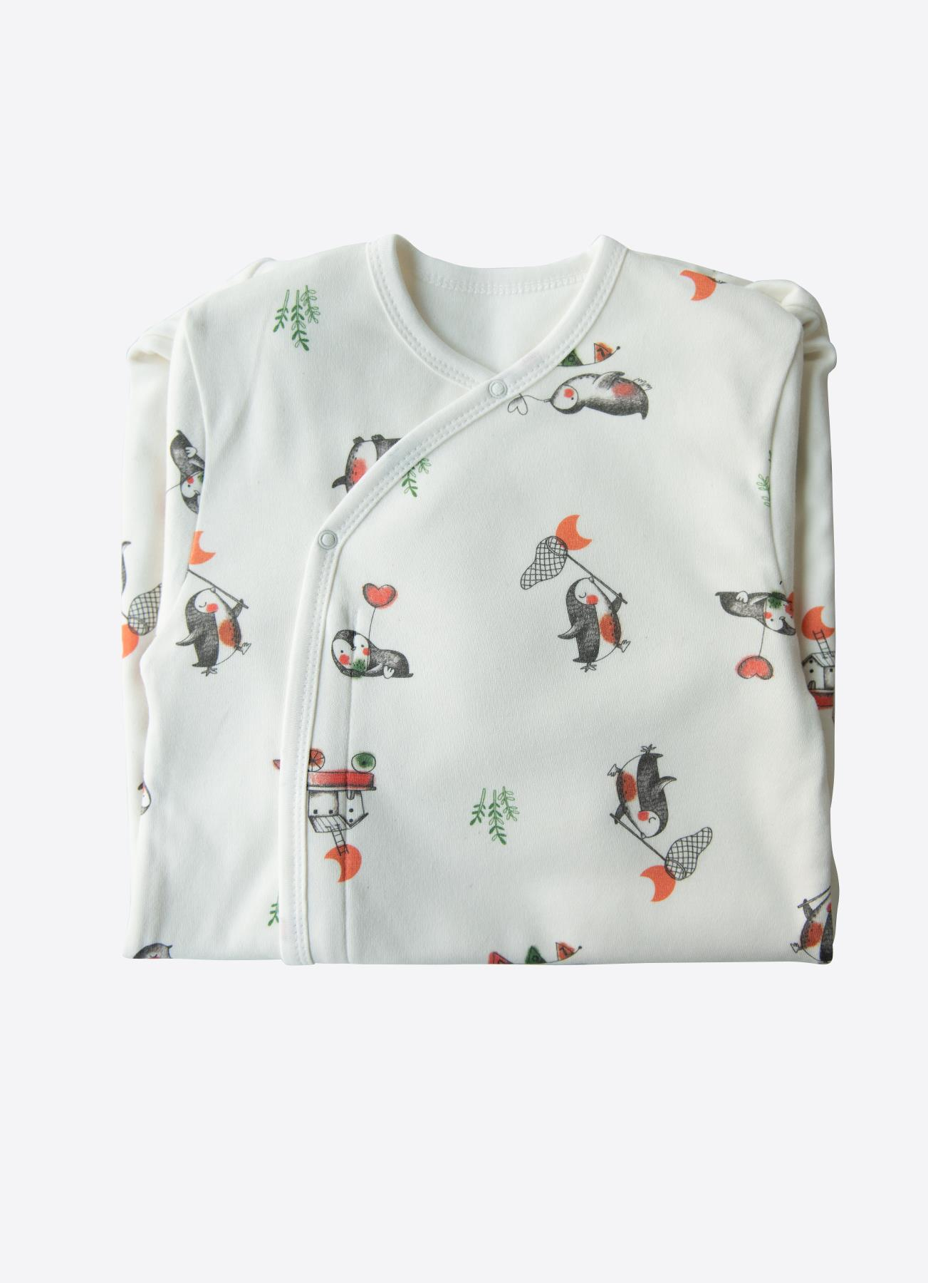 ORGANİK LITTLE PENGUIN UYKU TULUMU EKRU