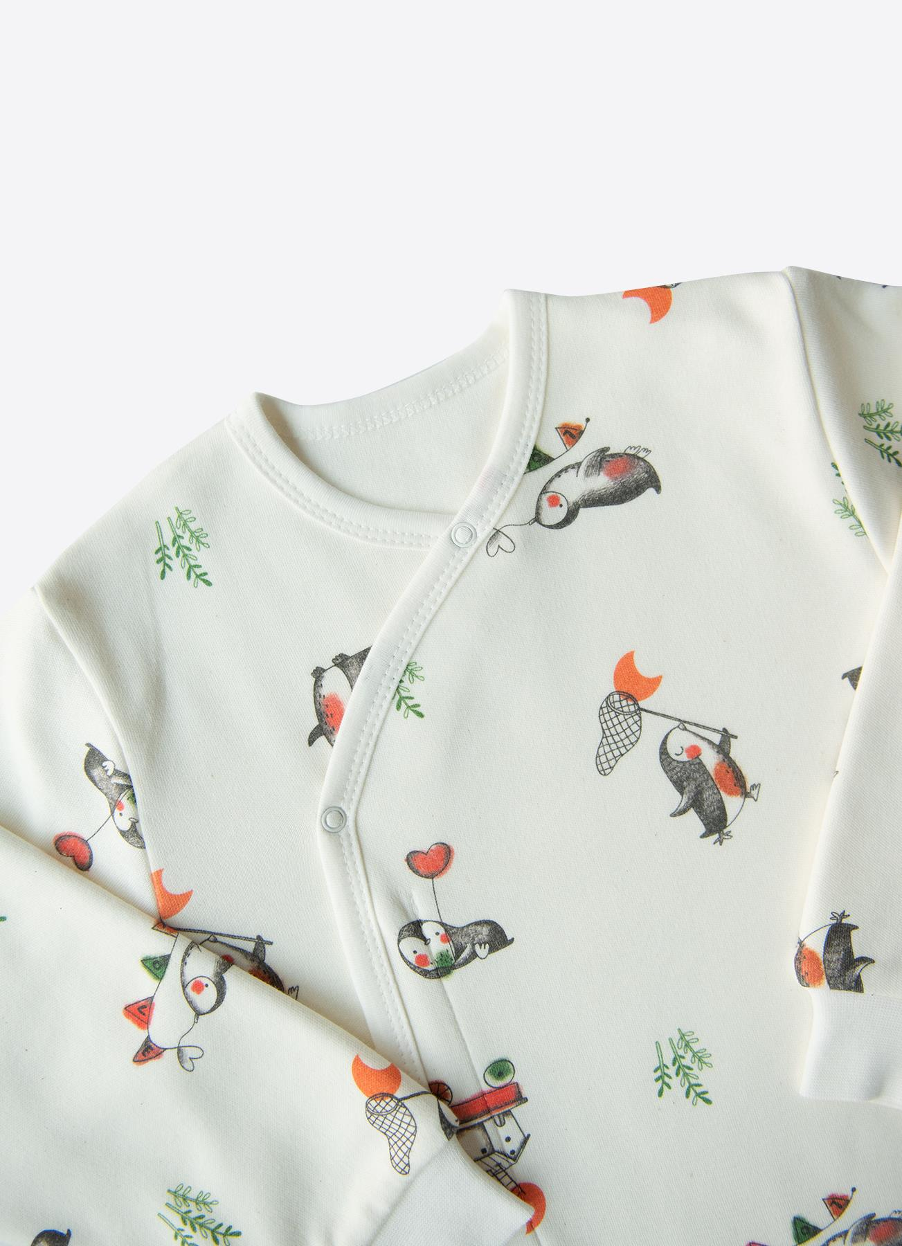 ORGANİK LITTLE PENGUIN UYKU TULUMU EKRU