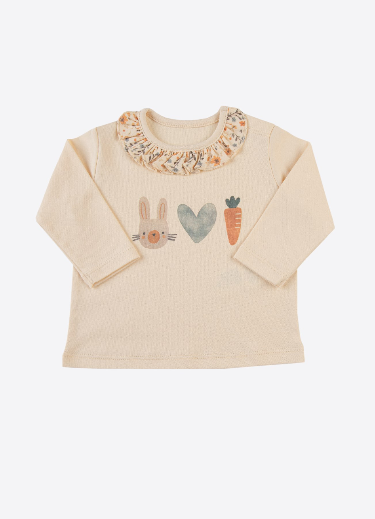ORGANİK LOVE CARROT 3'LÜ TAKIM BEJ