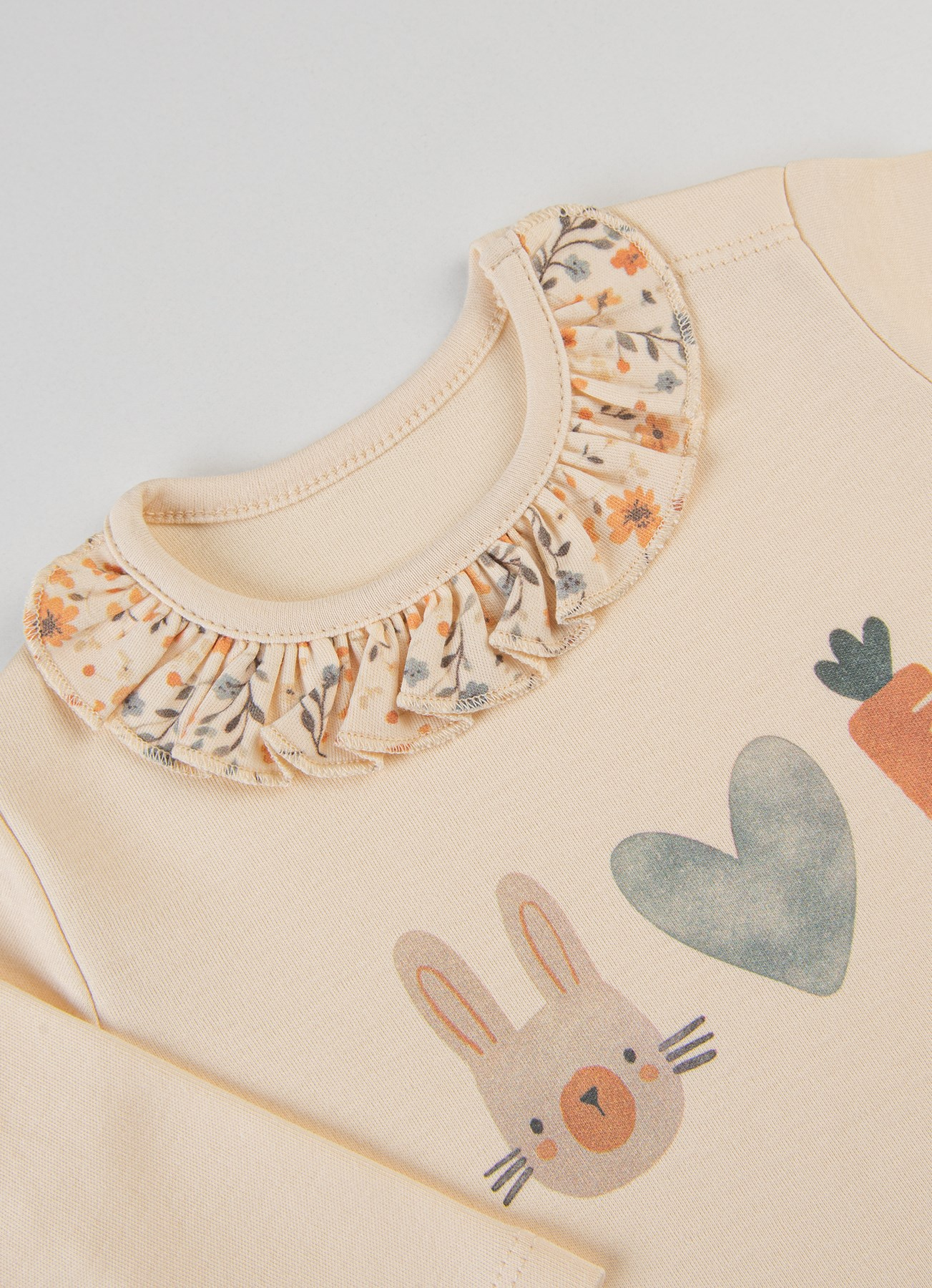 ORGANİK LOVE CARROT 3'LÜ TAKIM BEJ