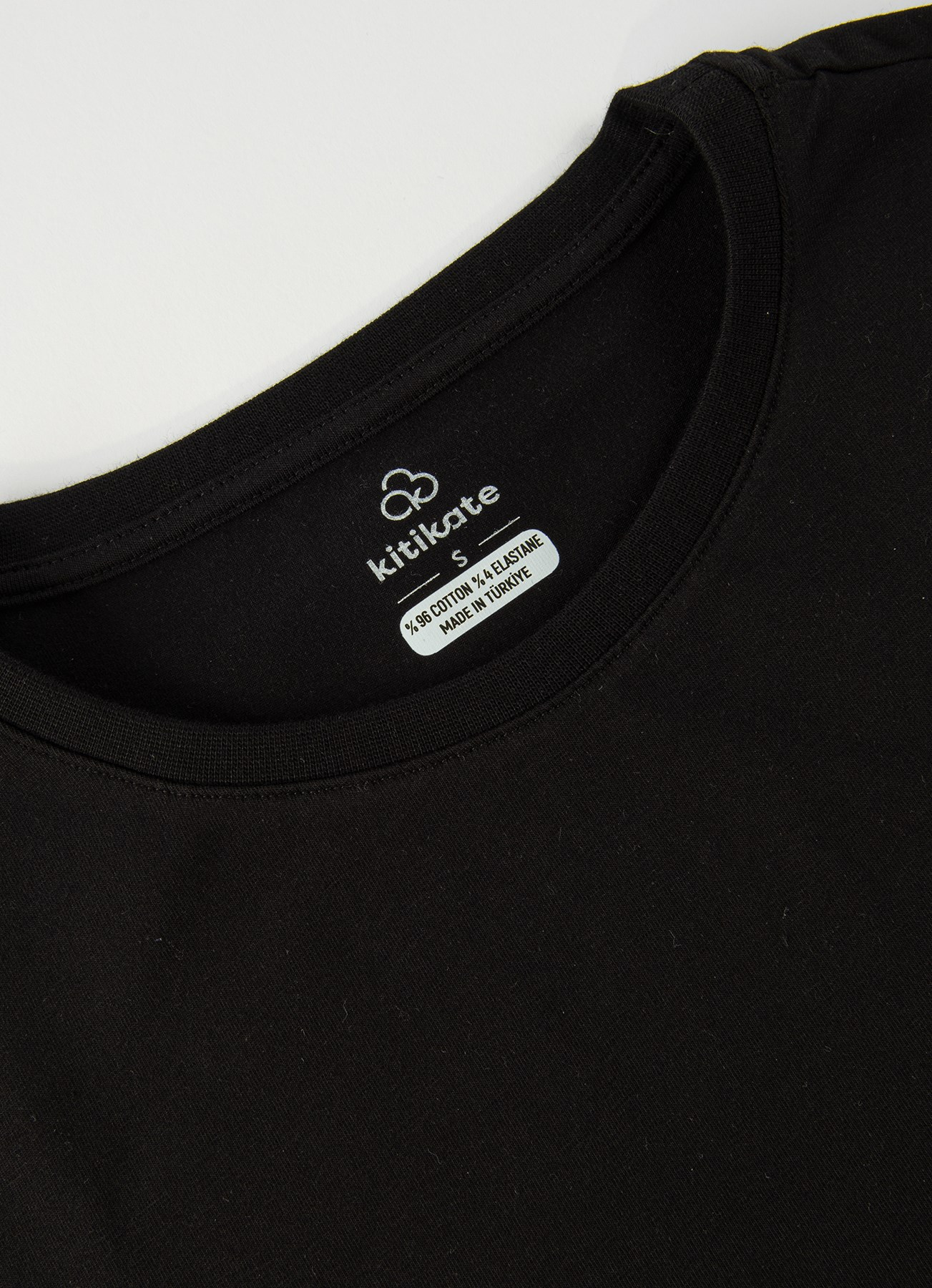 ORGANİK LUCY HAMİLE T-SHIRT SİYAH