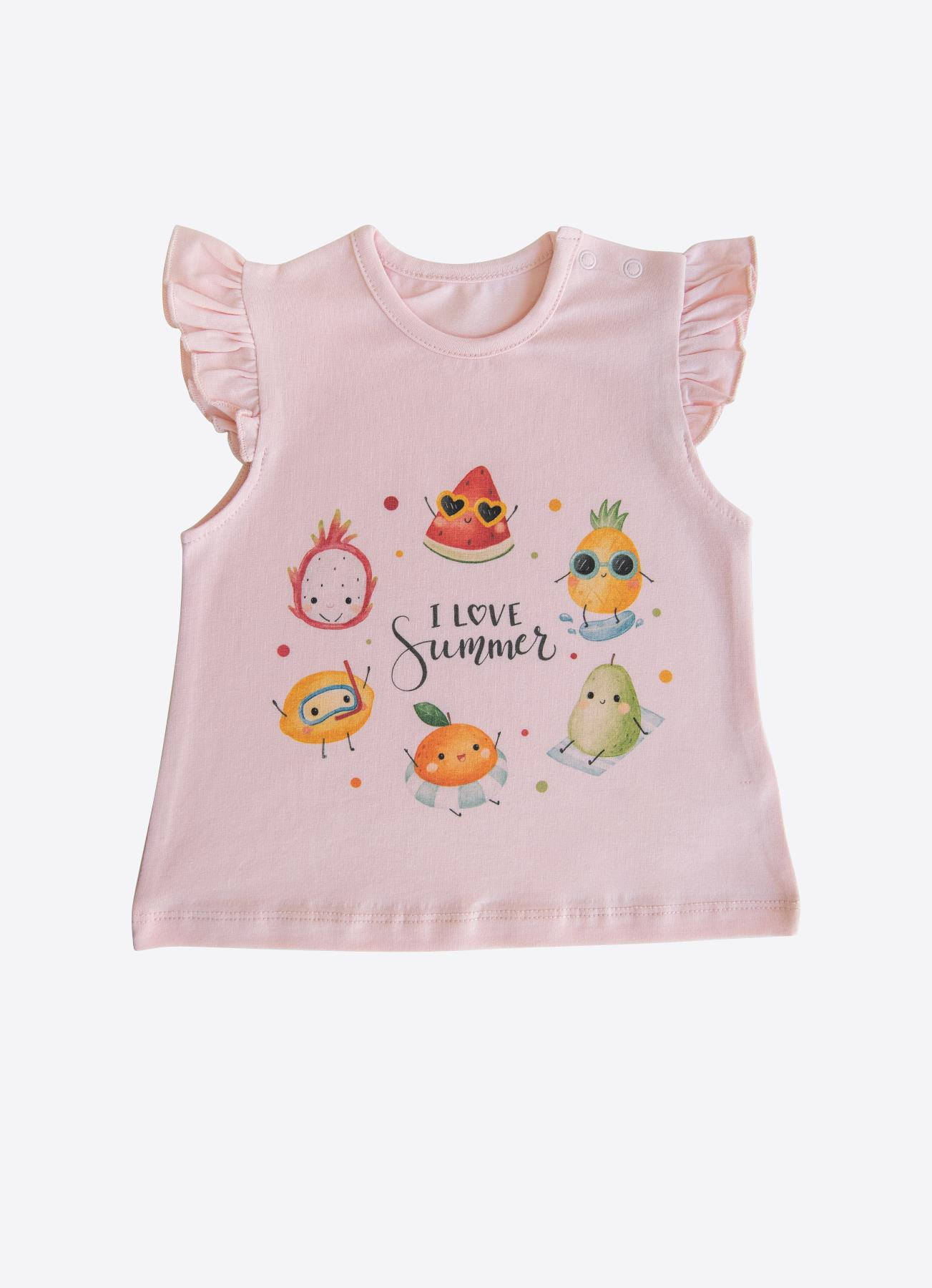 ORGANİK MIRA 3'LÜ TSHIRT ÇOK RENKLİ