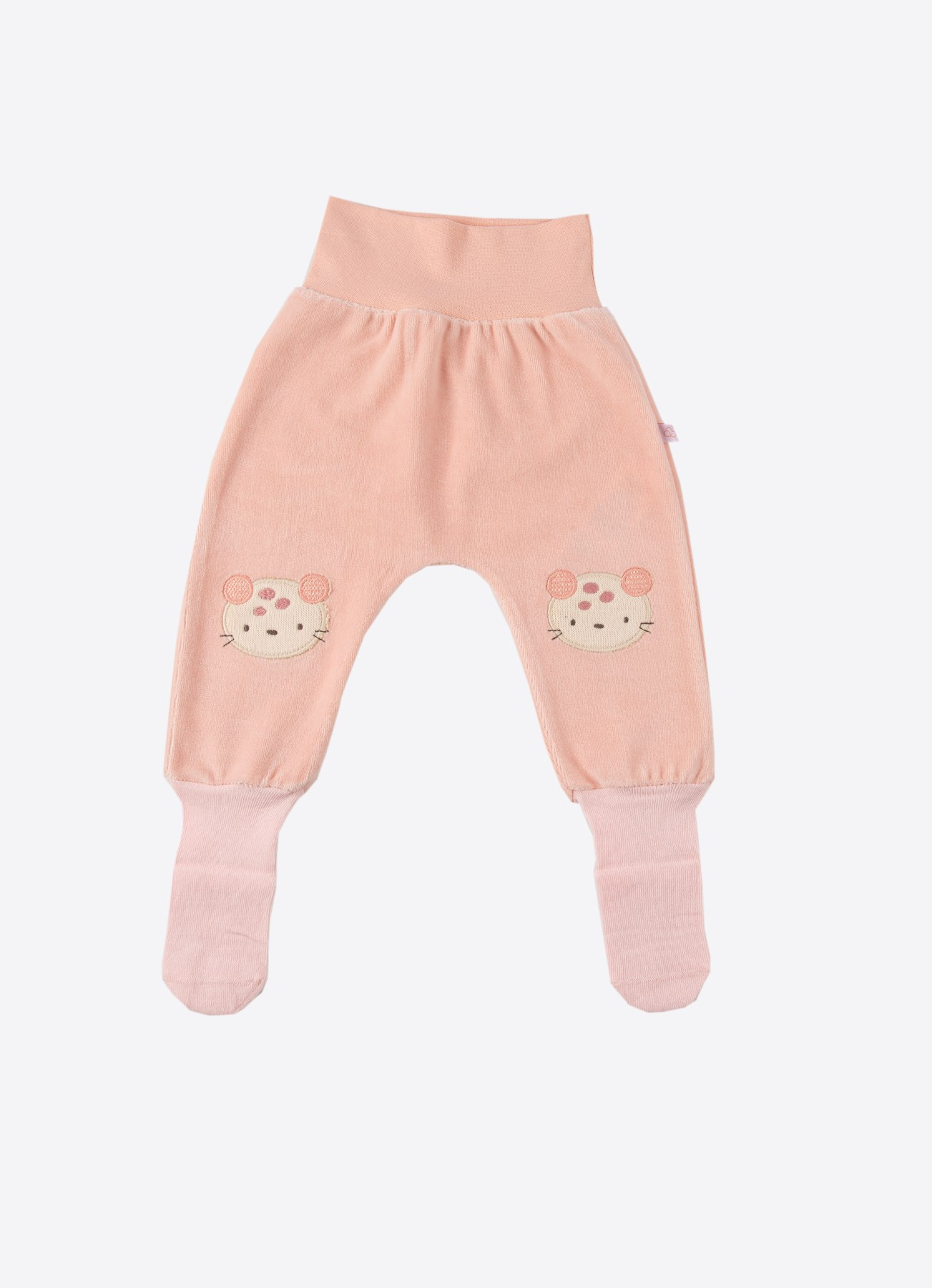 ORGANİK MOLI ÇORAPTOLON PEMBE