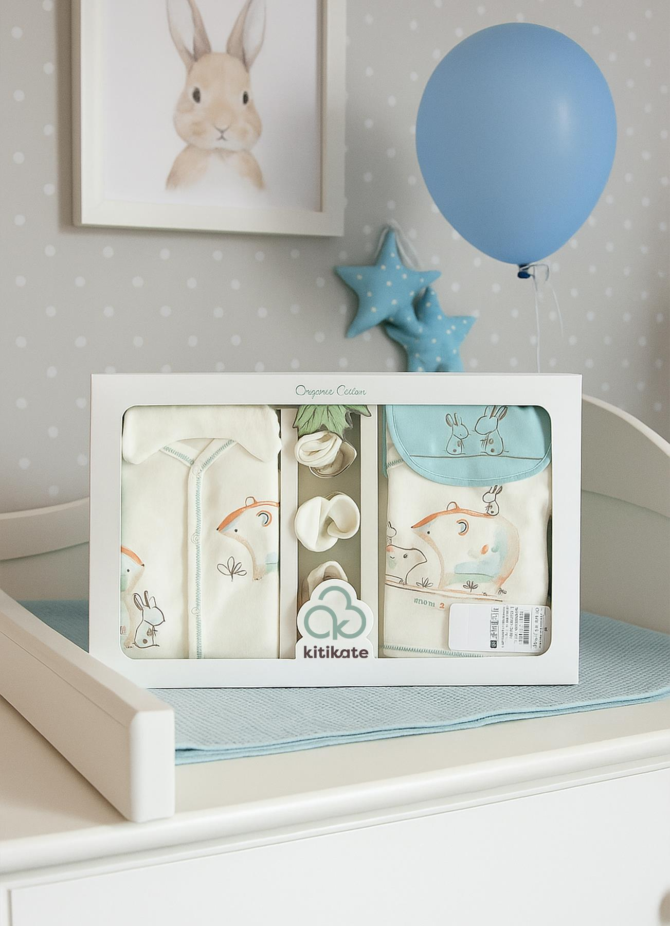 Organik Mum's Love 10'lu Hastane Çıkış Seti Ekru 