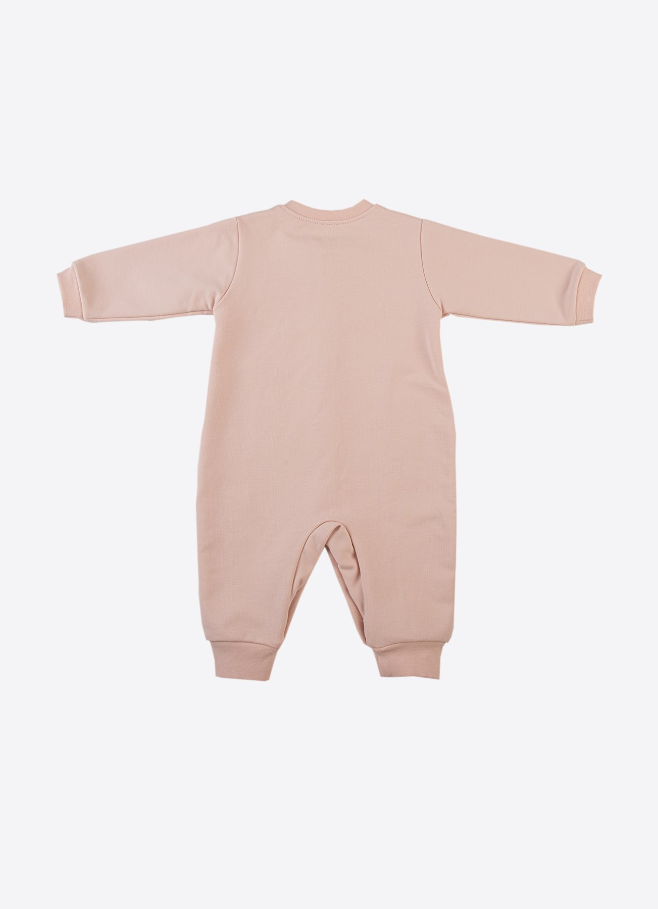 Organik Mumy Patiksiz Tulum Pembe