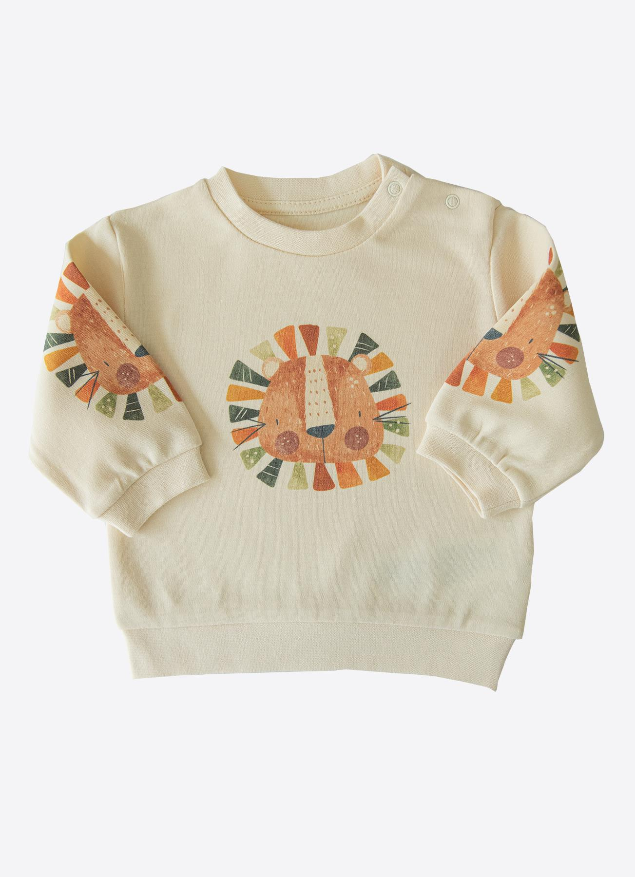 ORGANİK MY LITTLE LION 2'Lİ TAKIM NATURAL