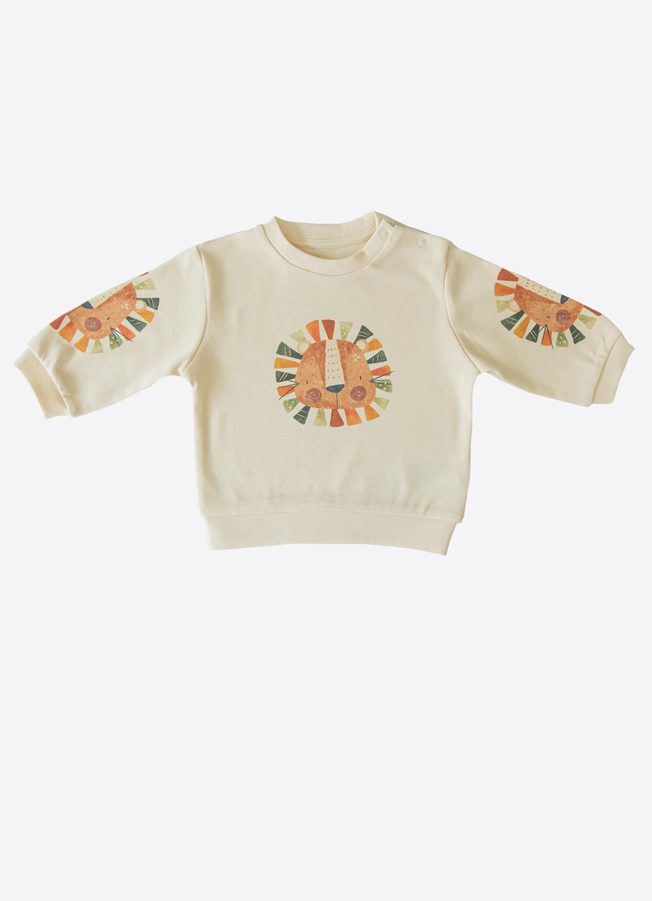 ORGANİK MY LITTLE LION 2'Lİ TAKIM NATURAL