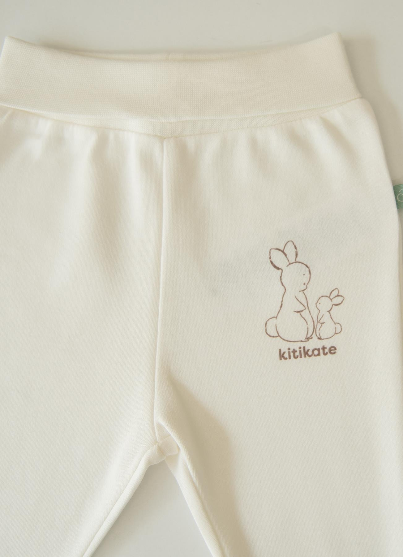 Organik New Basic Çoraptolon Bebek Boy Ekru