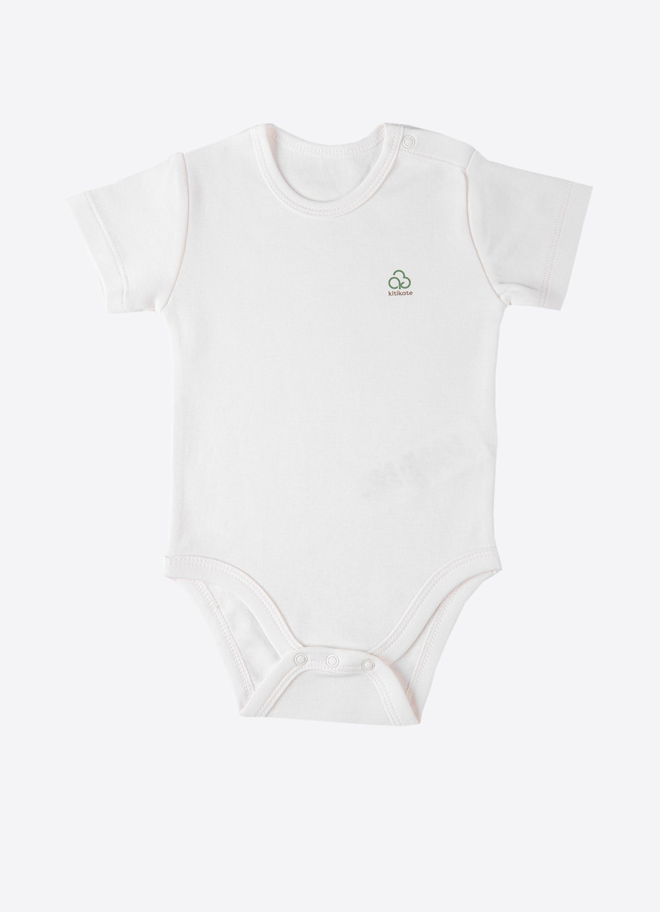 ORGANİK NEW BASIC KISA KOL BODY BEBEK BOY EKRU