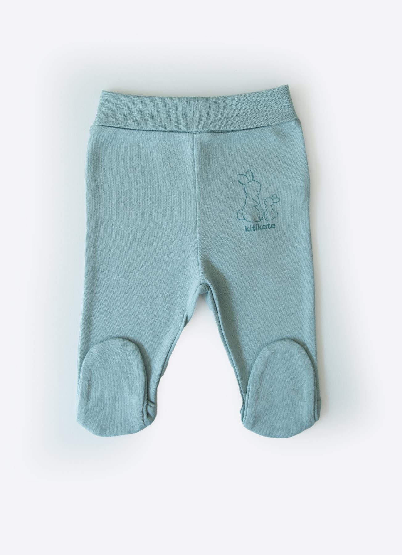 ORGANİK NEW BASIC PATİKLİ PANTOLON MAVİ