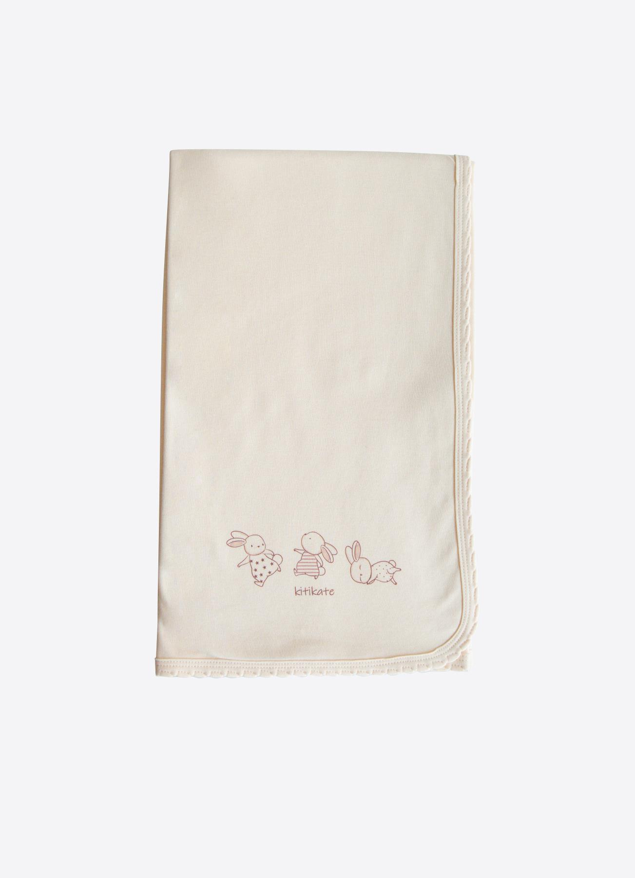 Organik New Basic Tek Kat Battaniye Natural