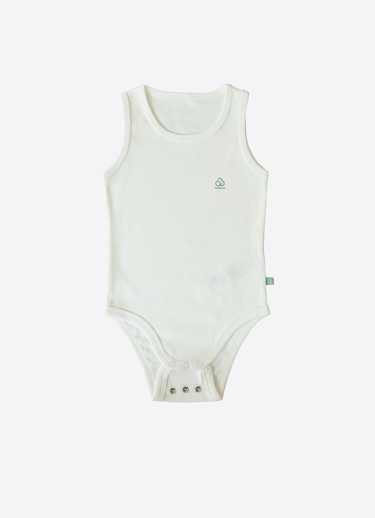 ORGANİK NEW BASIC UZAYAN ATLET BODY BEBEK BOY EKRU