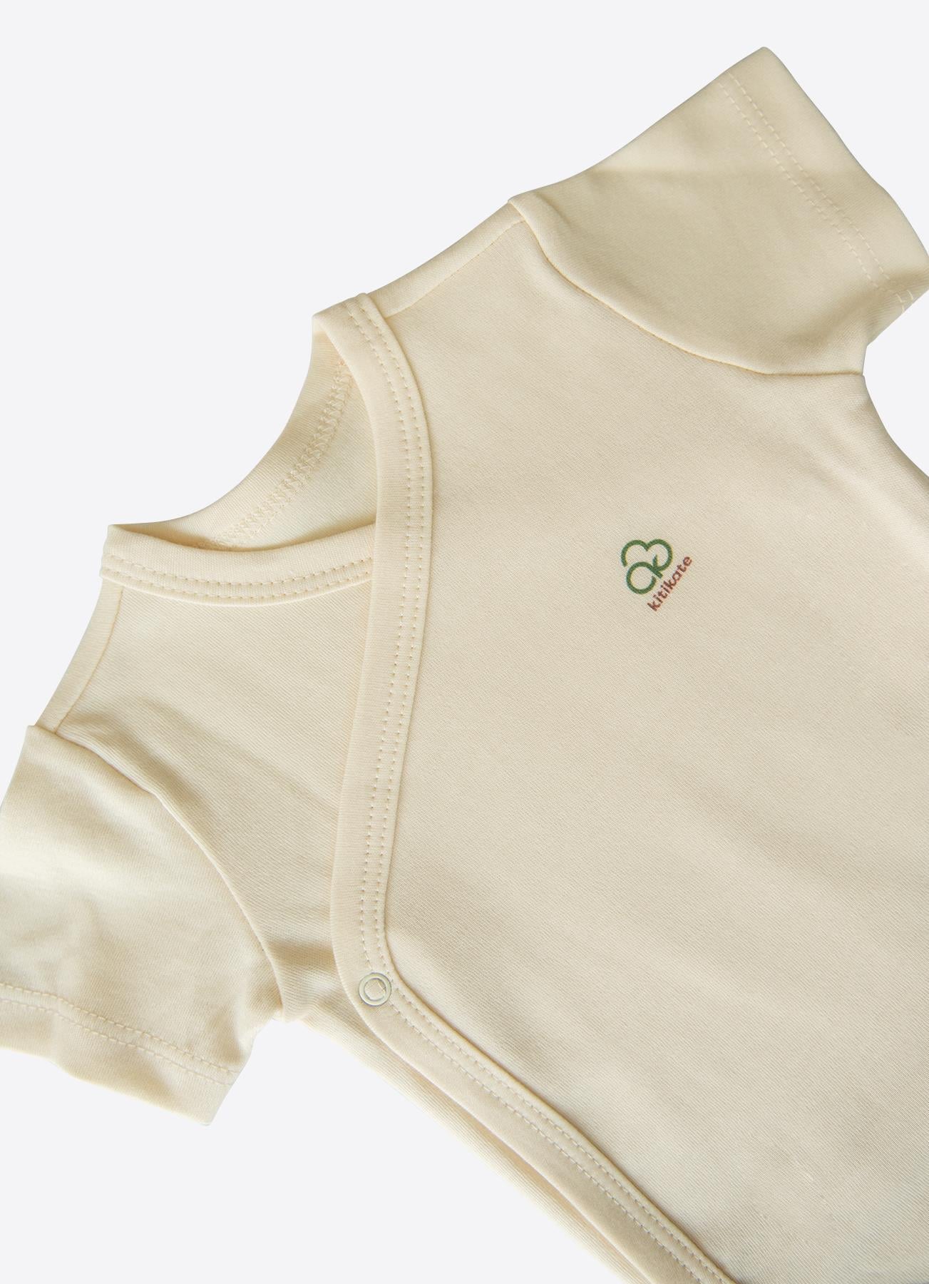 ORGANİK NEW BASIC UZAYAN KRUVAZE KISA KOL BODY NATURAL