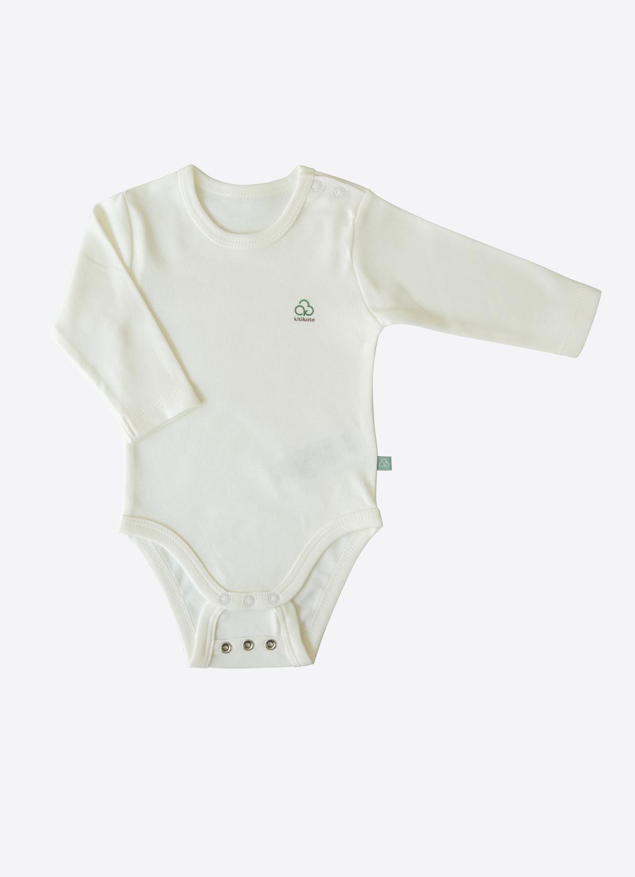 ORGANİK NEW BASIC UZAYAN UZUN KOL BODY BEBEK EKRU