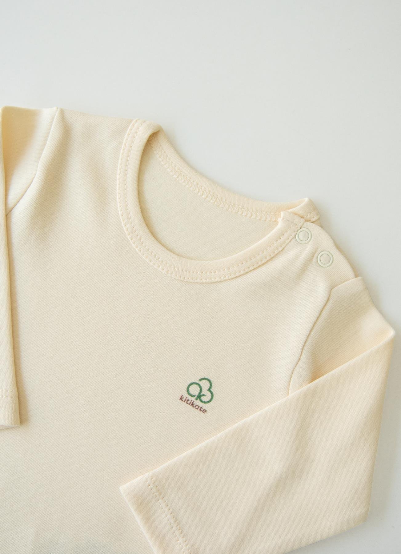 ORGANİK NEW BASIC UZAYAN UZUN KOL BODY BEBEK NATURAL