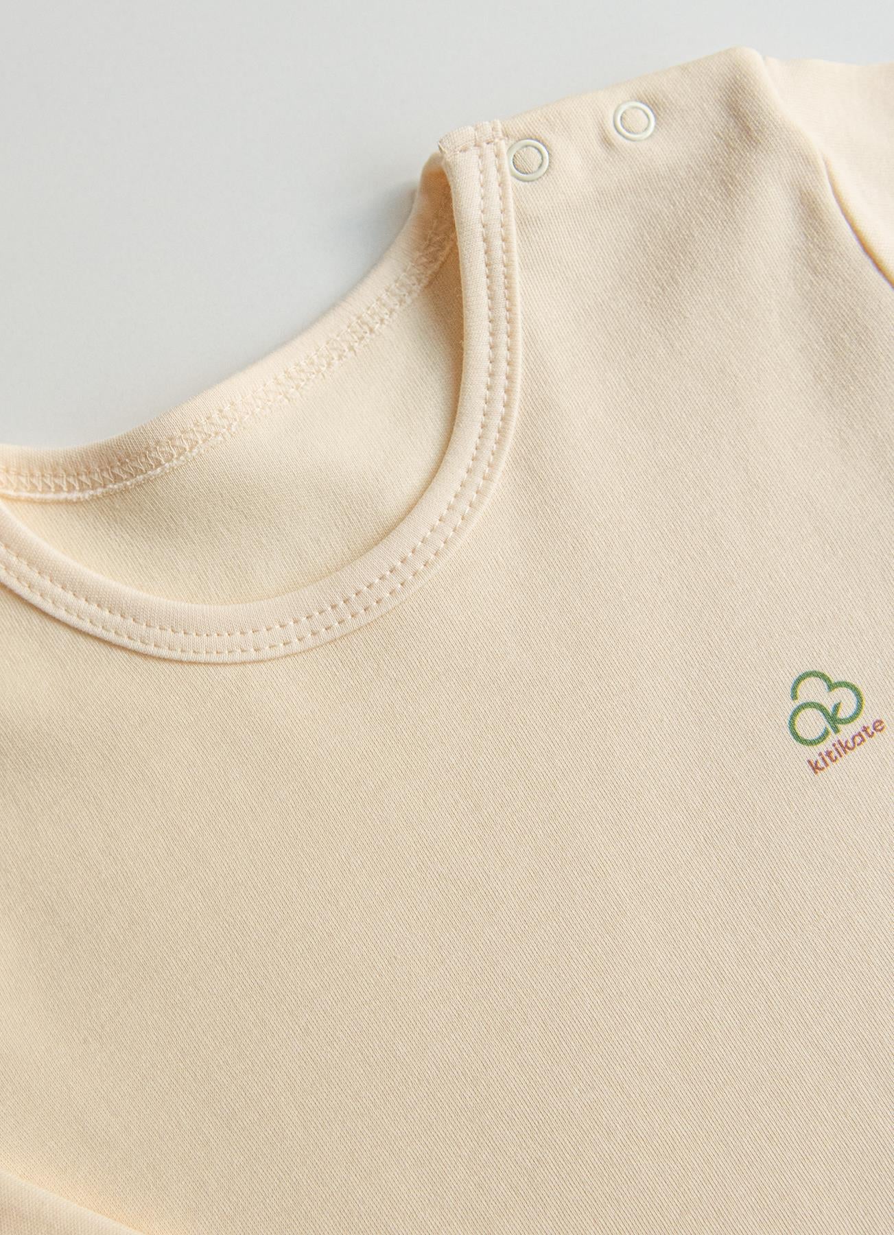 Organik New Basic Uzun Kol Body Çocuk Boy Natural