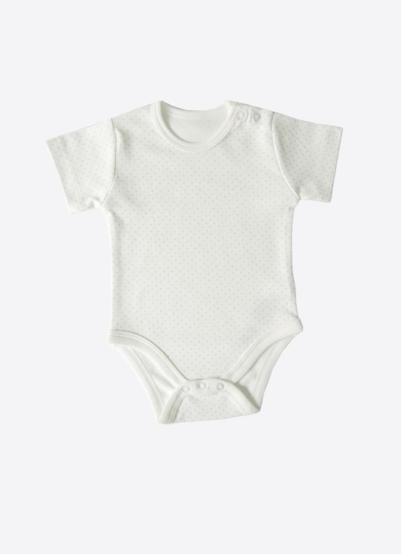 ORGANİK NEW DREAMS 3'LÜ KISA KOL BODY MAVİ