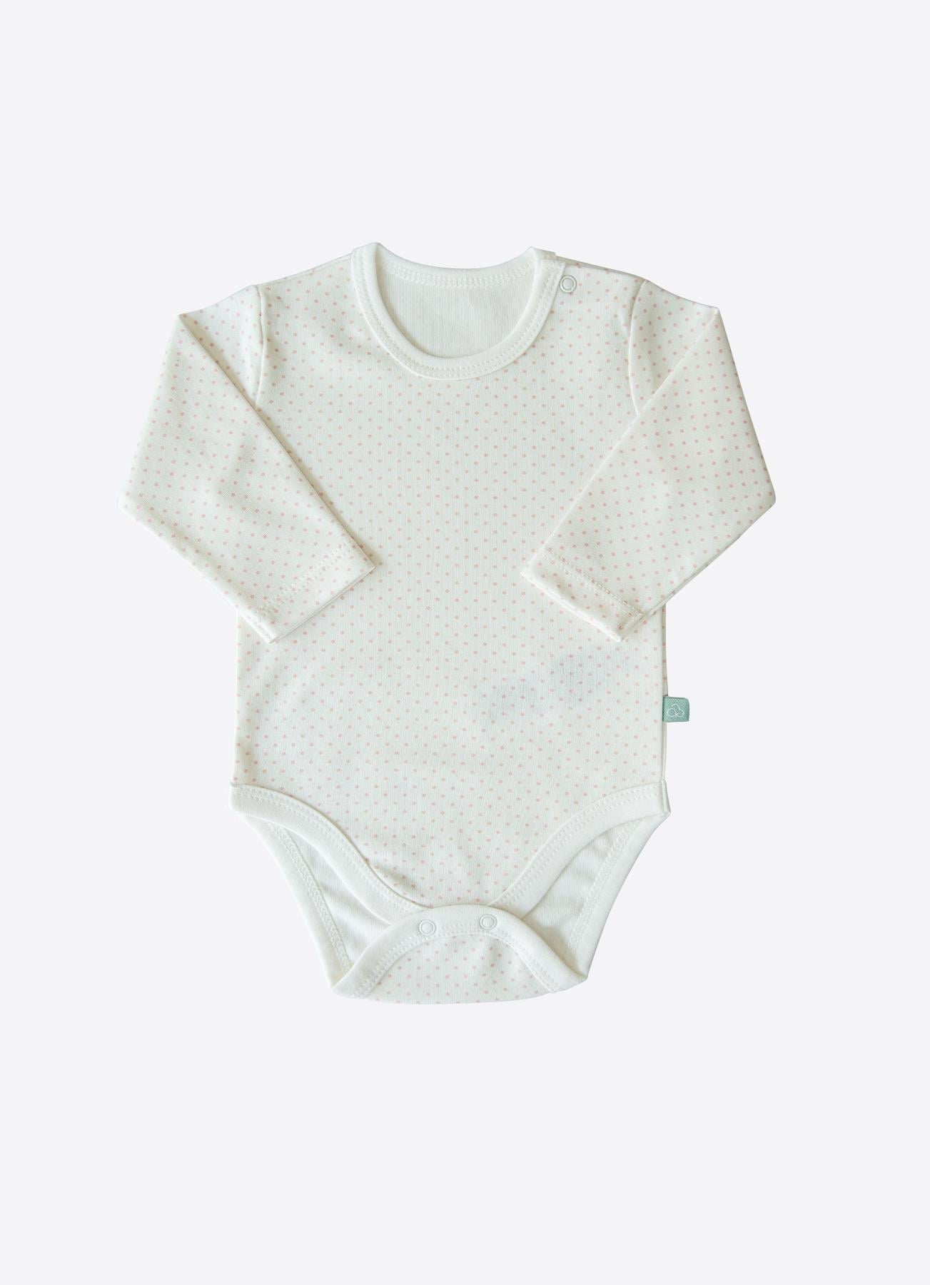 ORGANİK NEW DREAMS 3'LÜ UZUN KOL BODY PEMBE