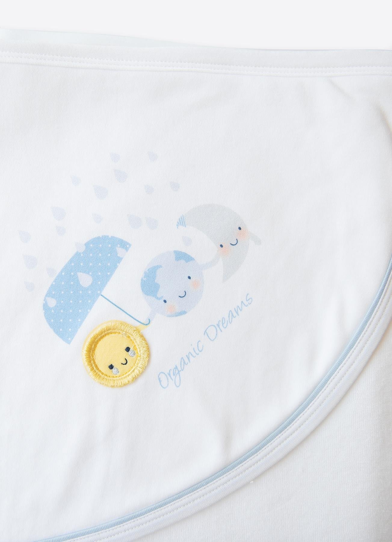 ORGANİK NEW DREAMS BANYO SİLGİSİ MAVİ