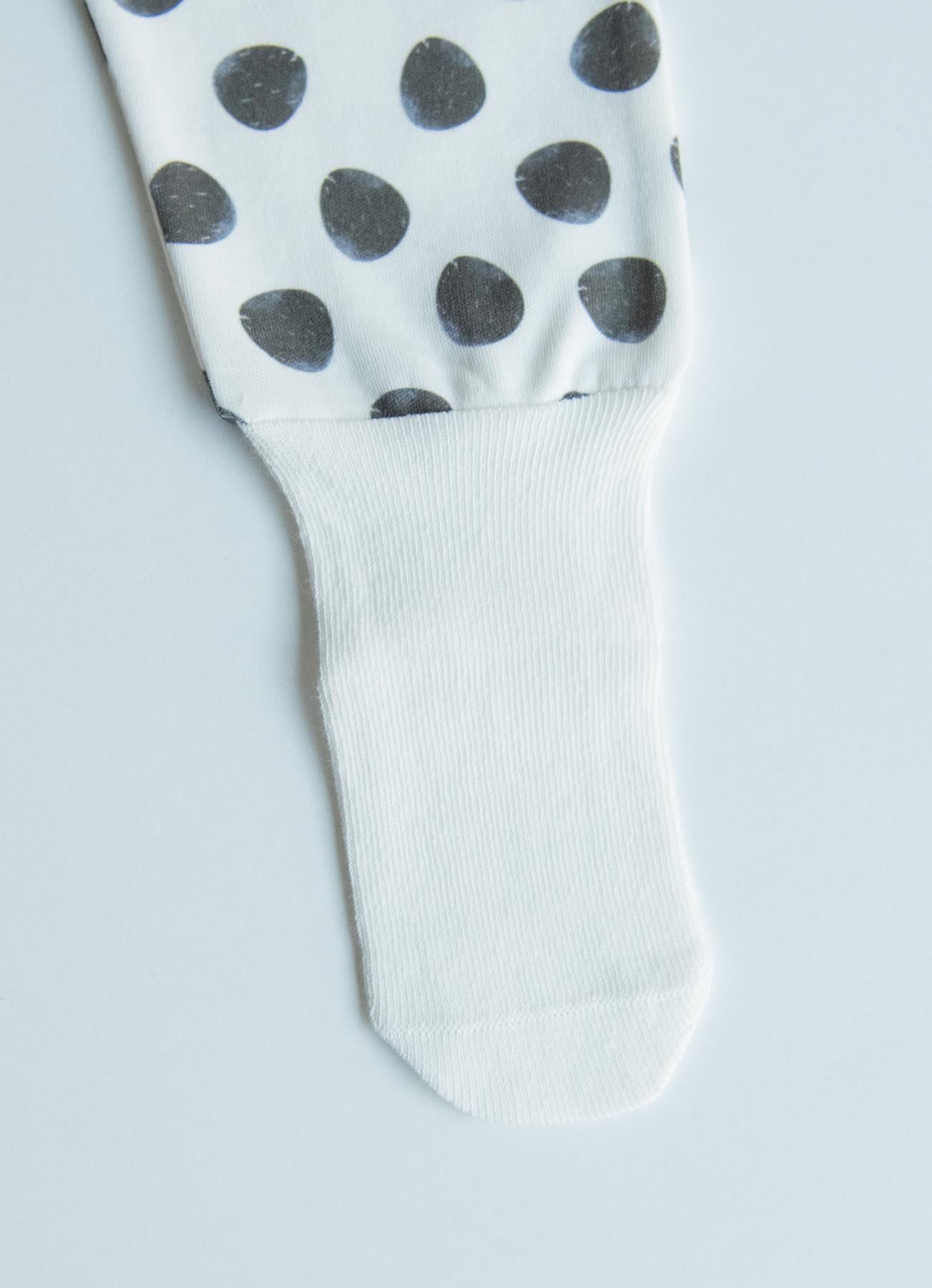 Organik Panda 2'li Çoraptolon Ekru