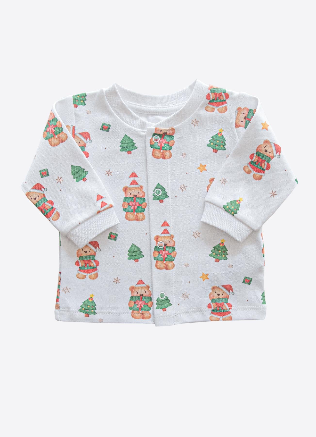 ORGANİK PINE BEAR 3'LÜ TAKIM BEYAZ
