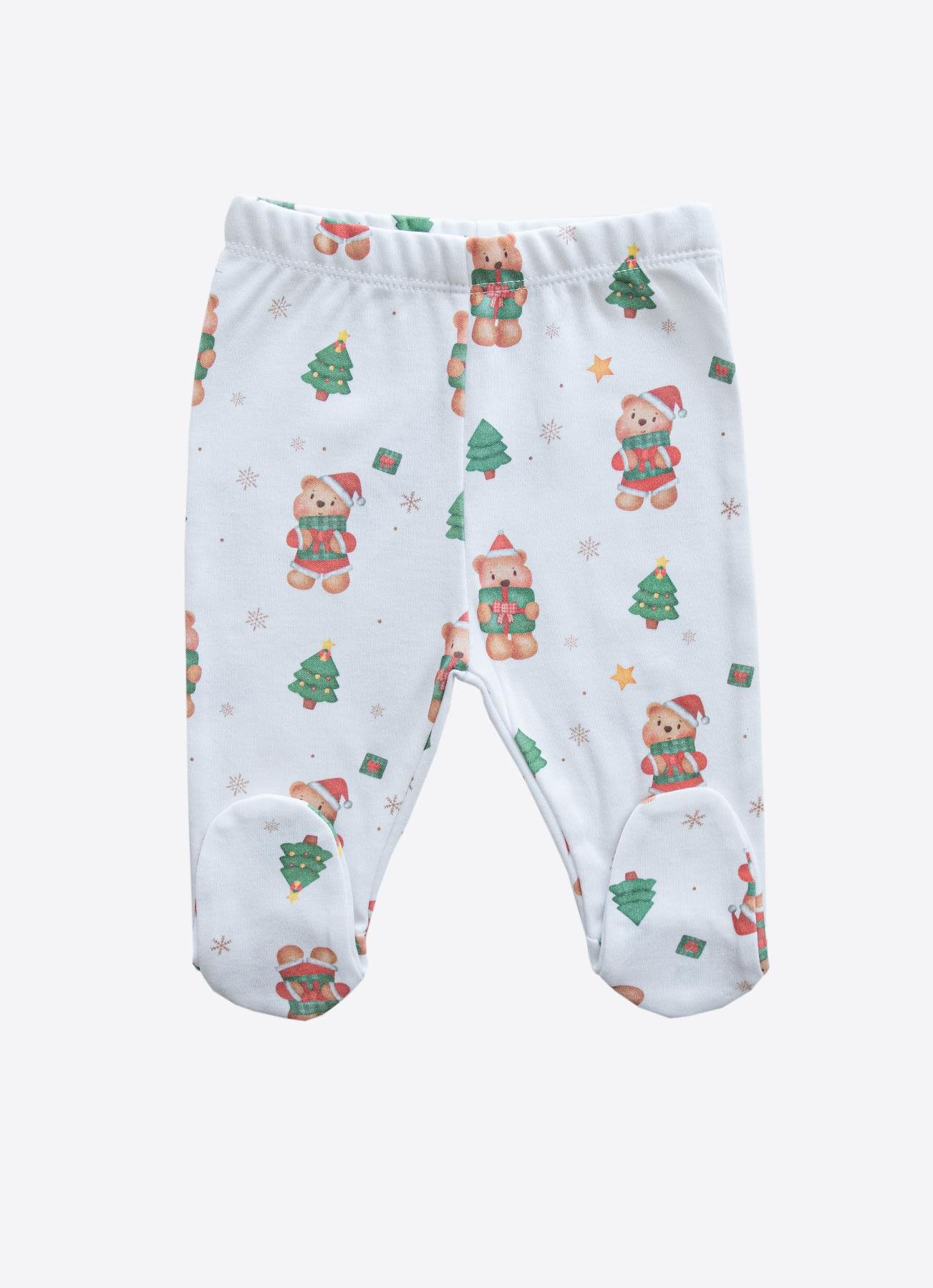 ORGANİK PINE BEAR 3'LÜ TAKIM BEYAZ