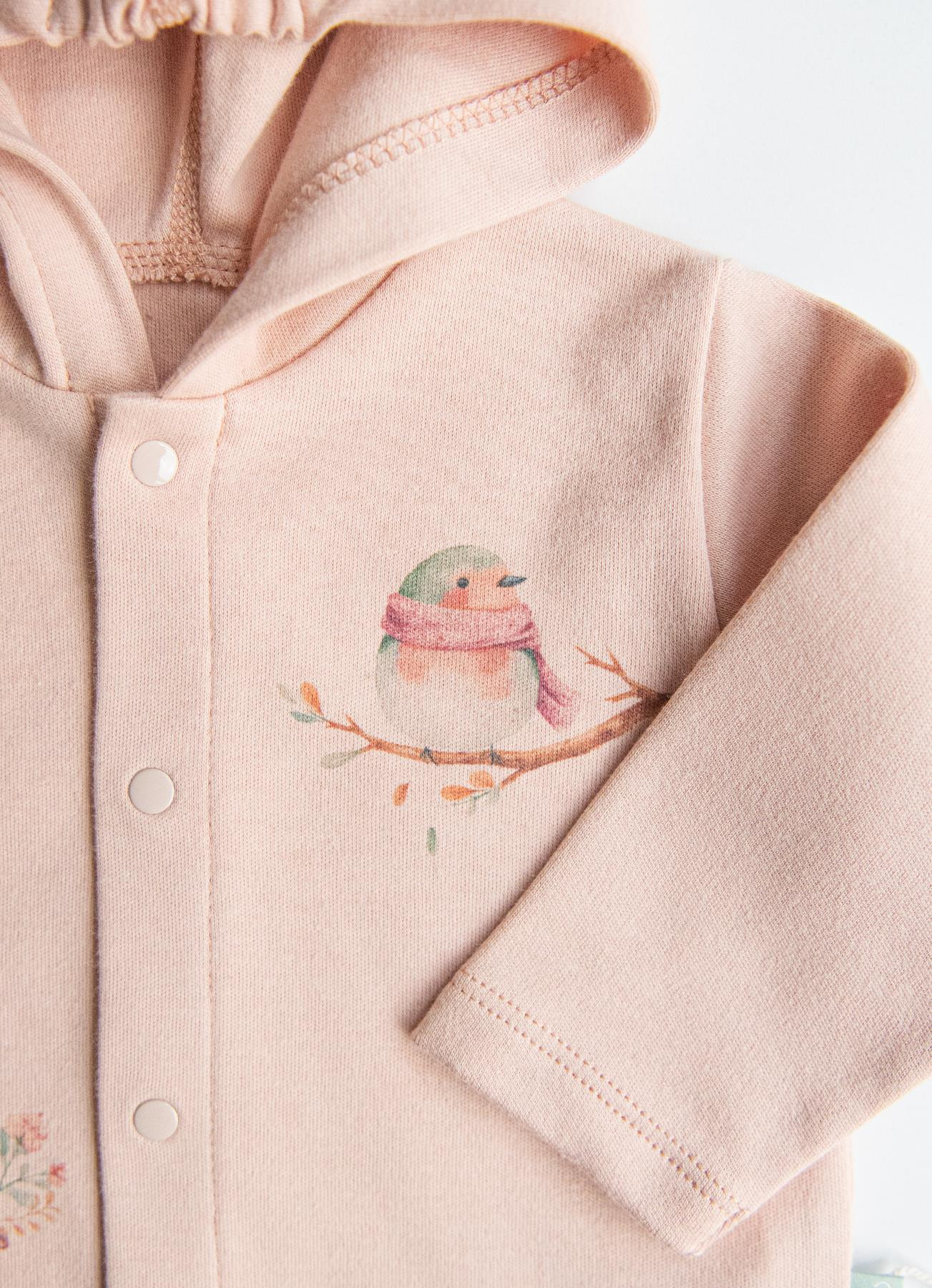 ORGANİK PINK LADY HIRKA PEMBE