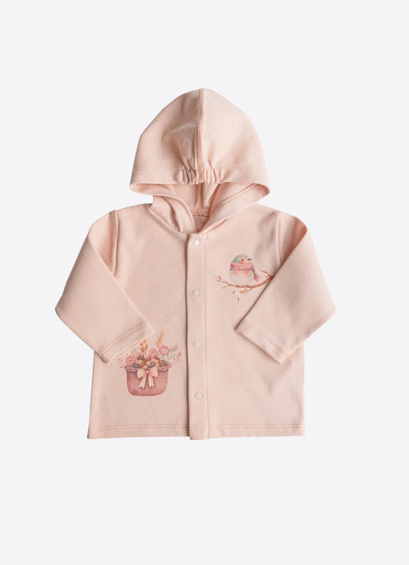 ORGANİK PINK LADY HIRKA PEMBE