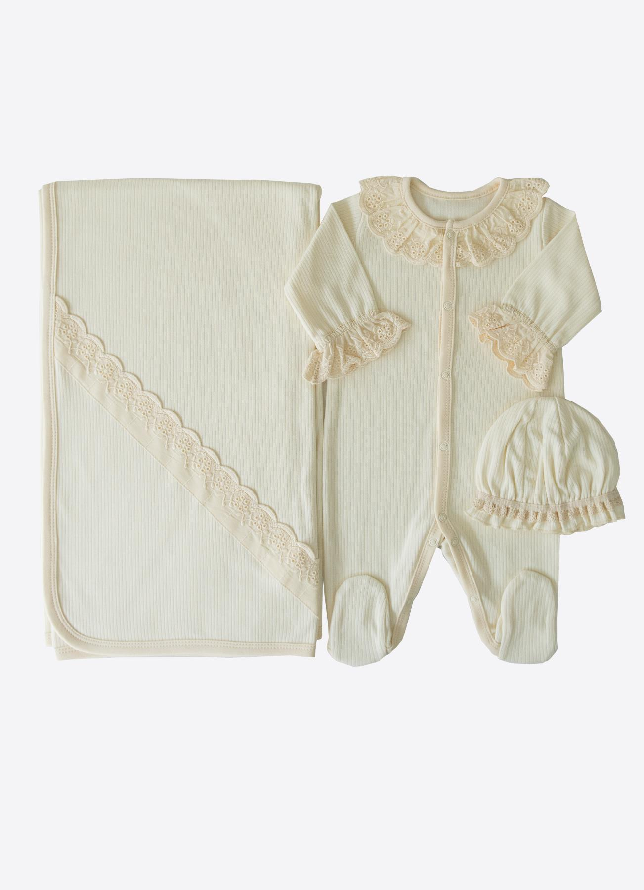 ORGANİK PIYA 3'LÜ SET NATURAL