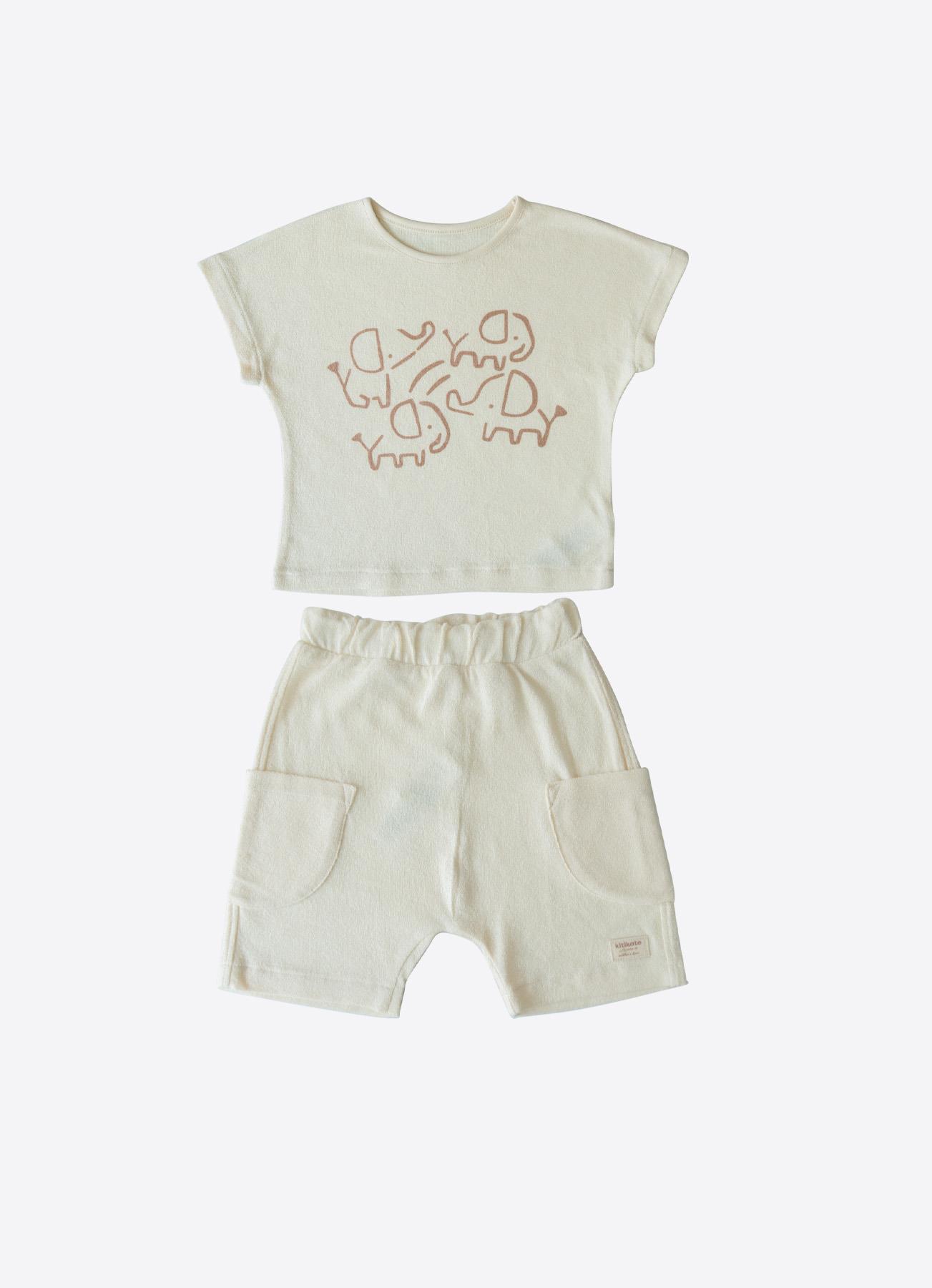 Organik Premium Havlu 2'li Takım Natural