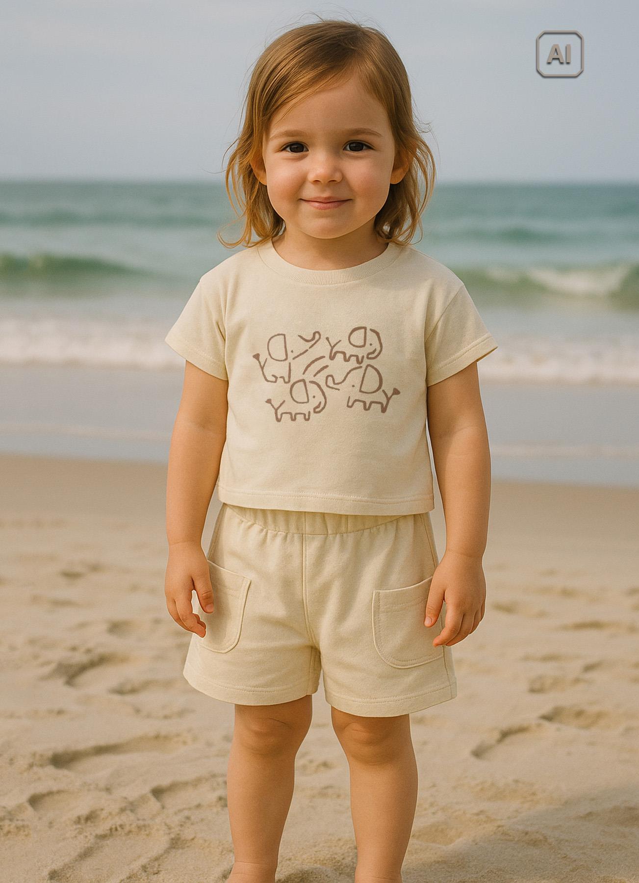 Organik Premium Havlu 2'li Takım Natural