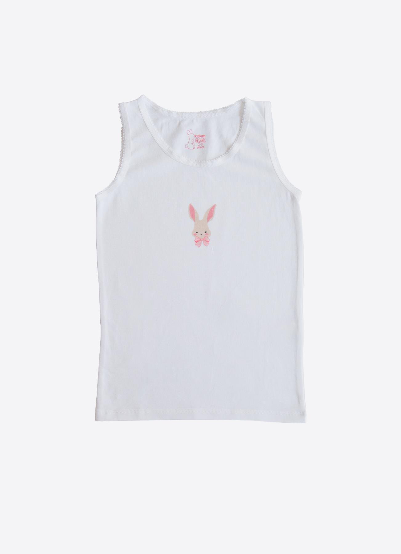 ORGANİK RABBIT 3'LÜ ATLET PEMBE