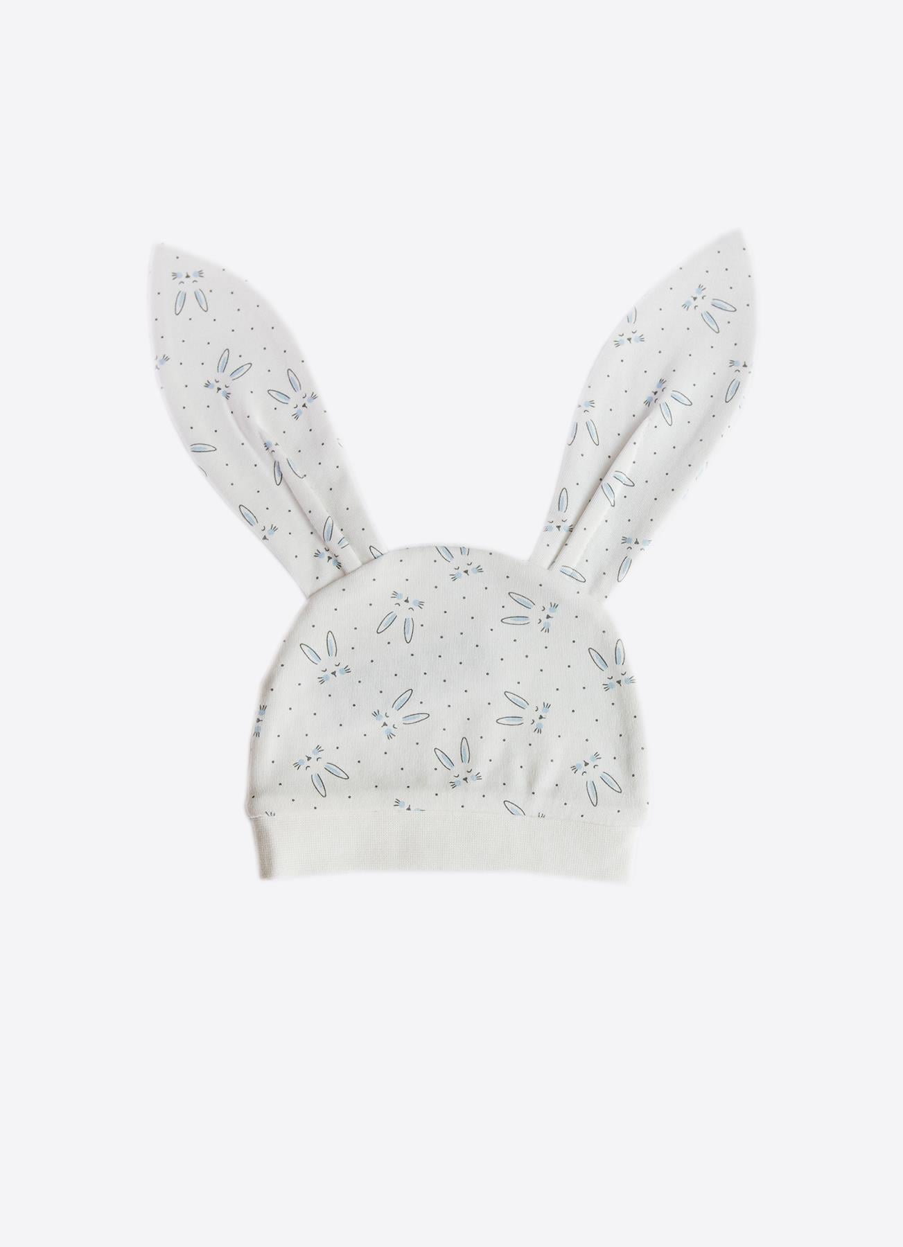 ORGANİK RABBIT ŞAPKALI TULUM MAVİ