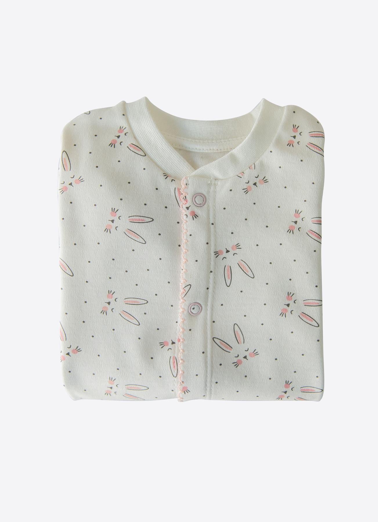 ORGANİK RABBIT ŞAPKALI TULUM PEMBE