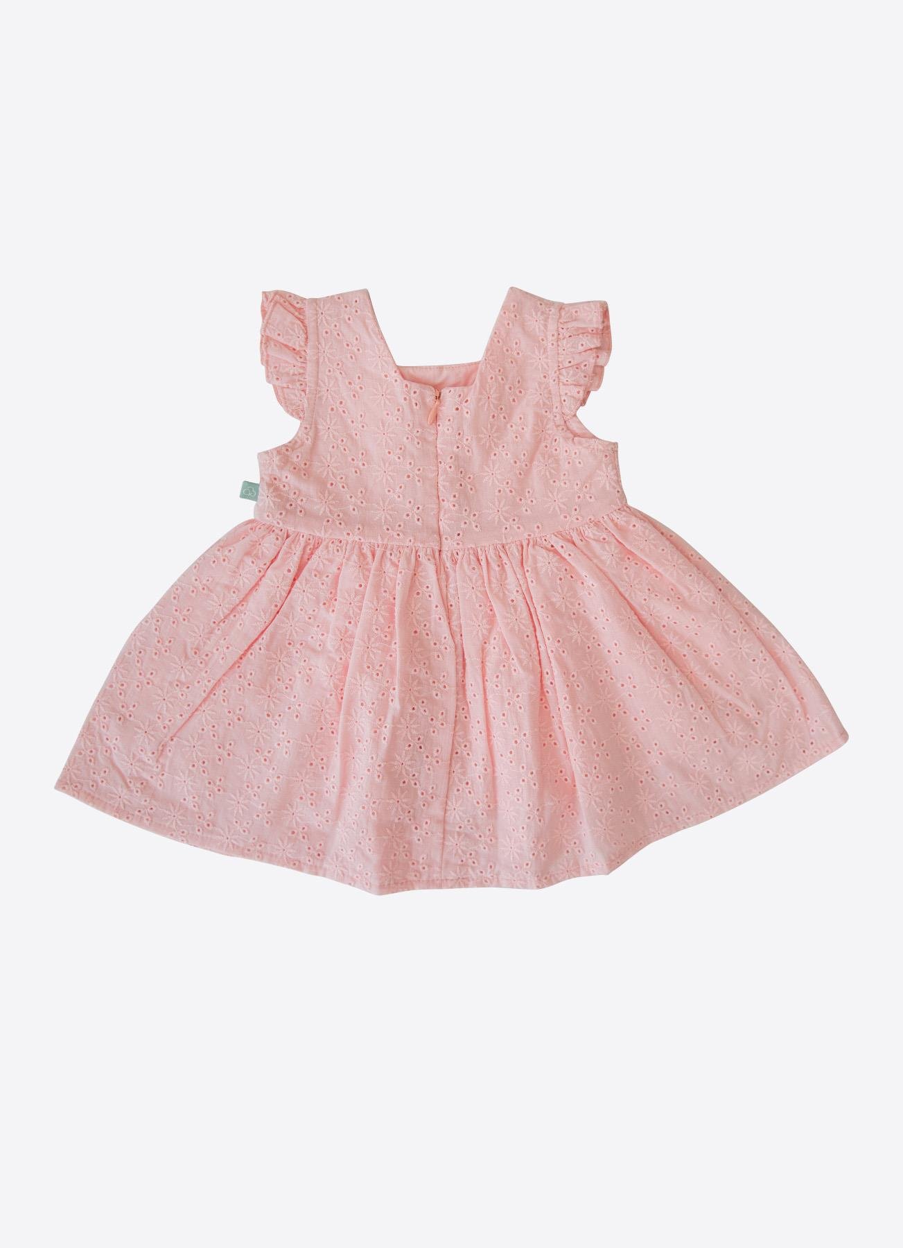 ORGANİK REVY ELBİSE PEMBE